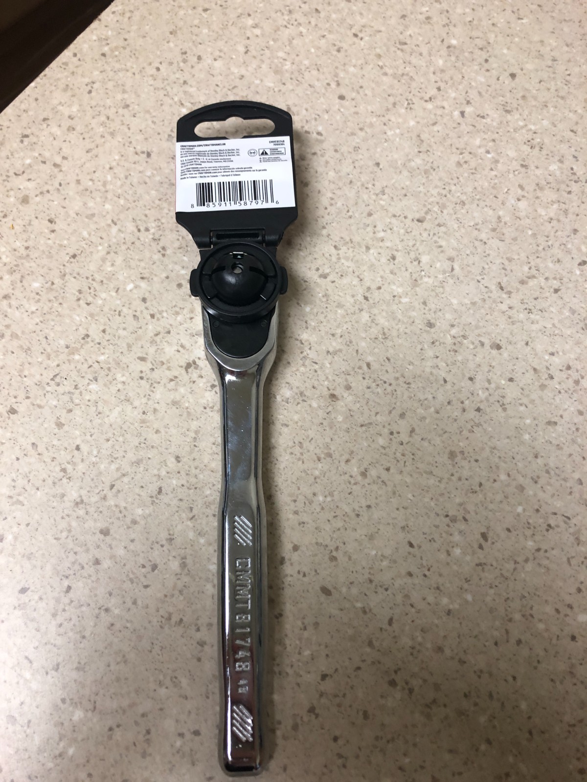 Craftsman 3/8 in. drive 72 Tooth Pear Head Ratchet