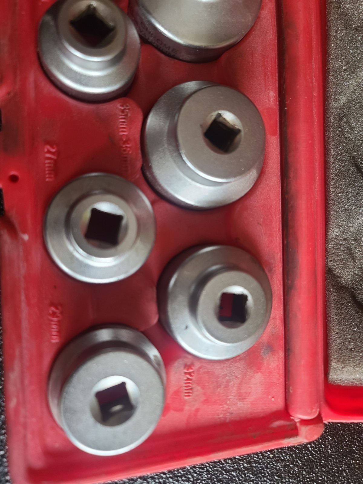 MATCO TOOLS OFSR60 6 PIECE OIL FILTER SOCKET SET
