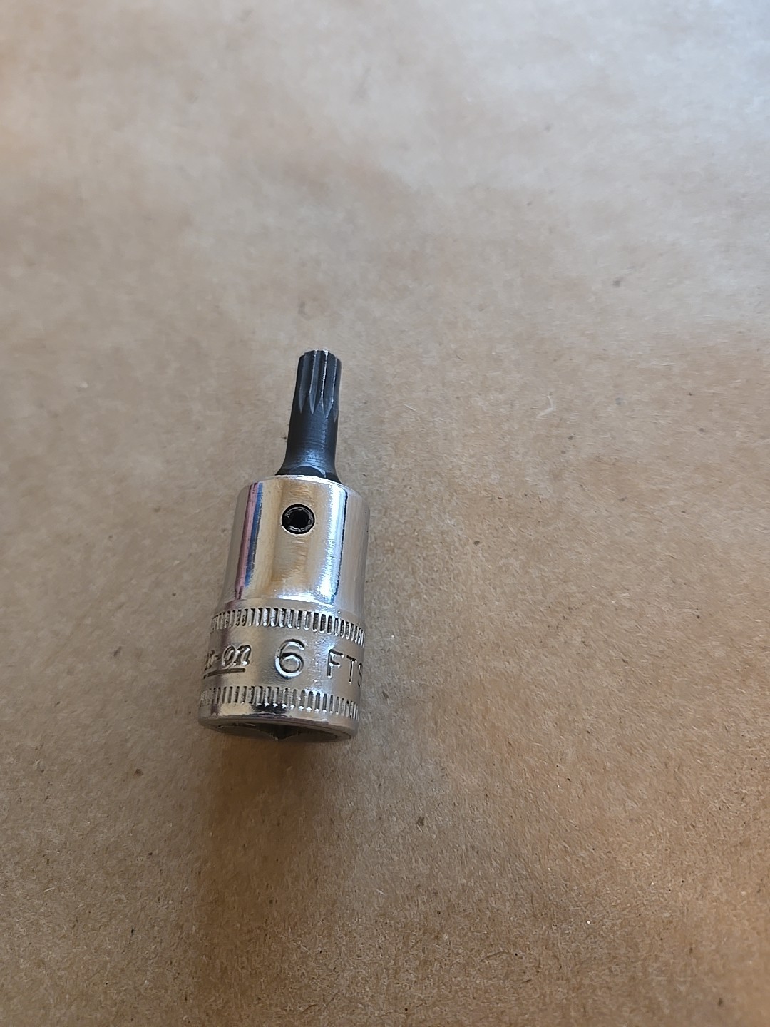 Snap On 3/8″ Drive 6MM Metric Chrome Triple Square Socket USA FTSM6A