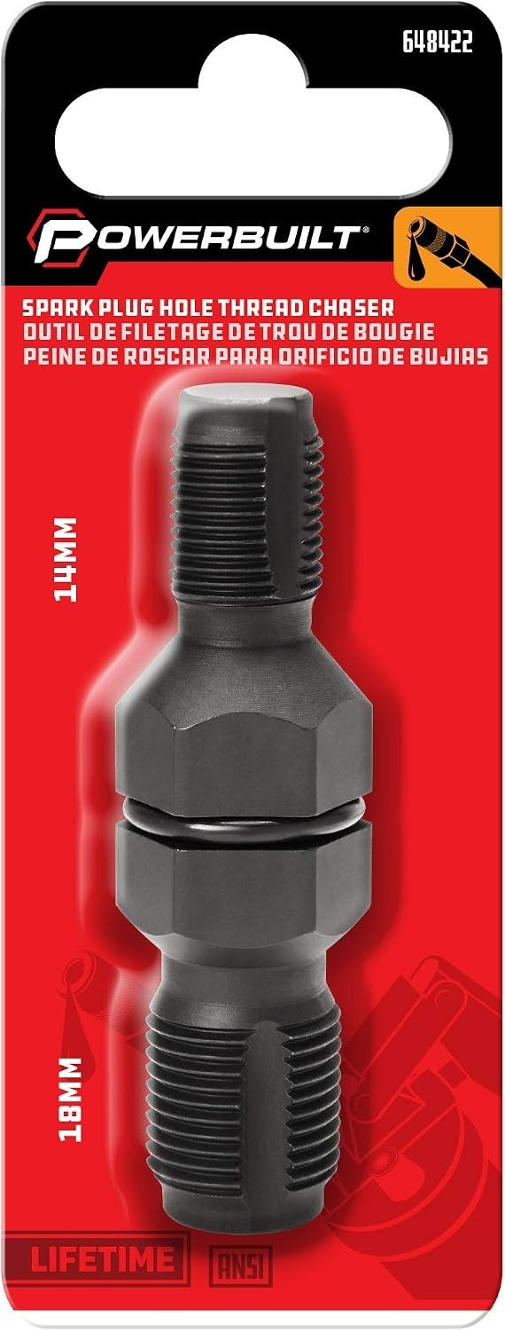 14mm & 18mm Spark Plug Thread Restoration Tool – Professional Quality – 648422