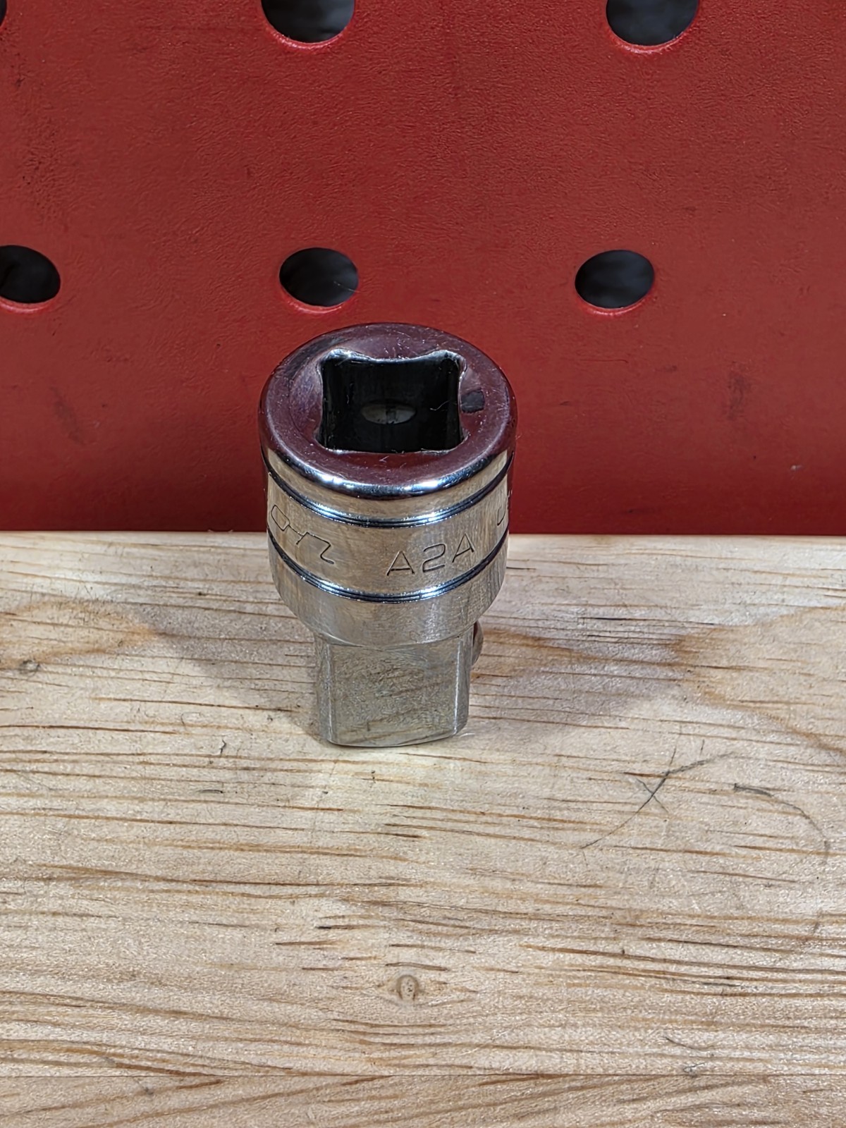 Snap-on A2A 3/8″ F – 1/2″ M Drive Chrome Adapter Extension Socket USA