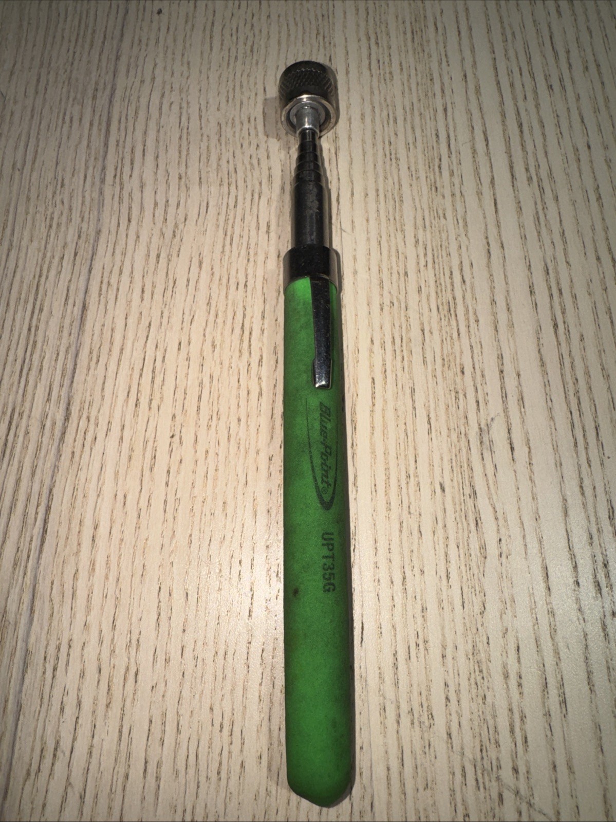 Blue-Point UPT35G Telescoping Magnetic Pick-Up Tool Green 5 lb Extendable Wan