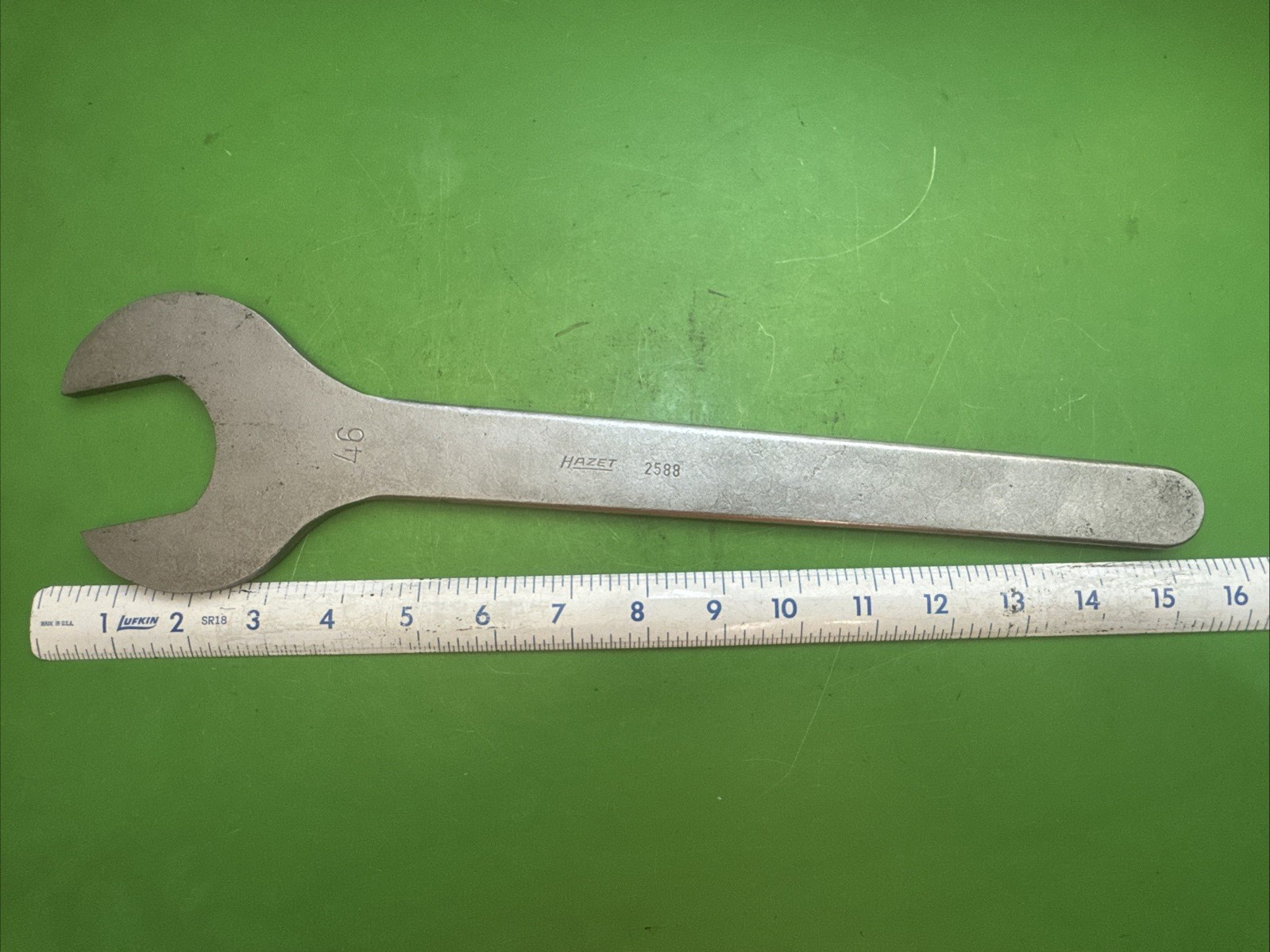 HAZET Made in Germany 46MM Specialty Exhaust Nut Wrench Vintage Model 2588 RARE