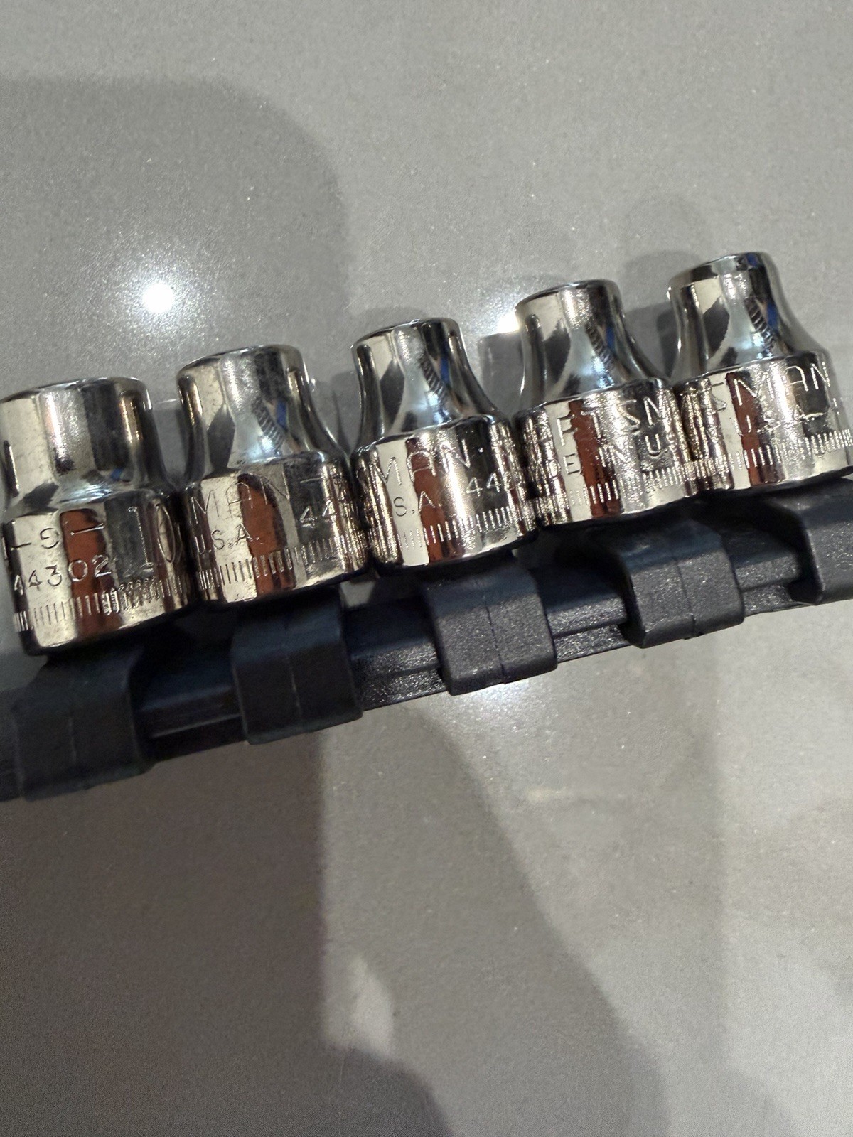 Craftsman Tools 15 Pc Metric 6-19 +21mmShallow Socket Set 3/8″ Dr 12 Pt USA