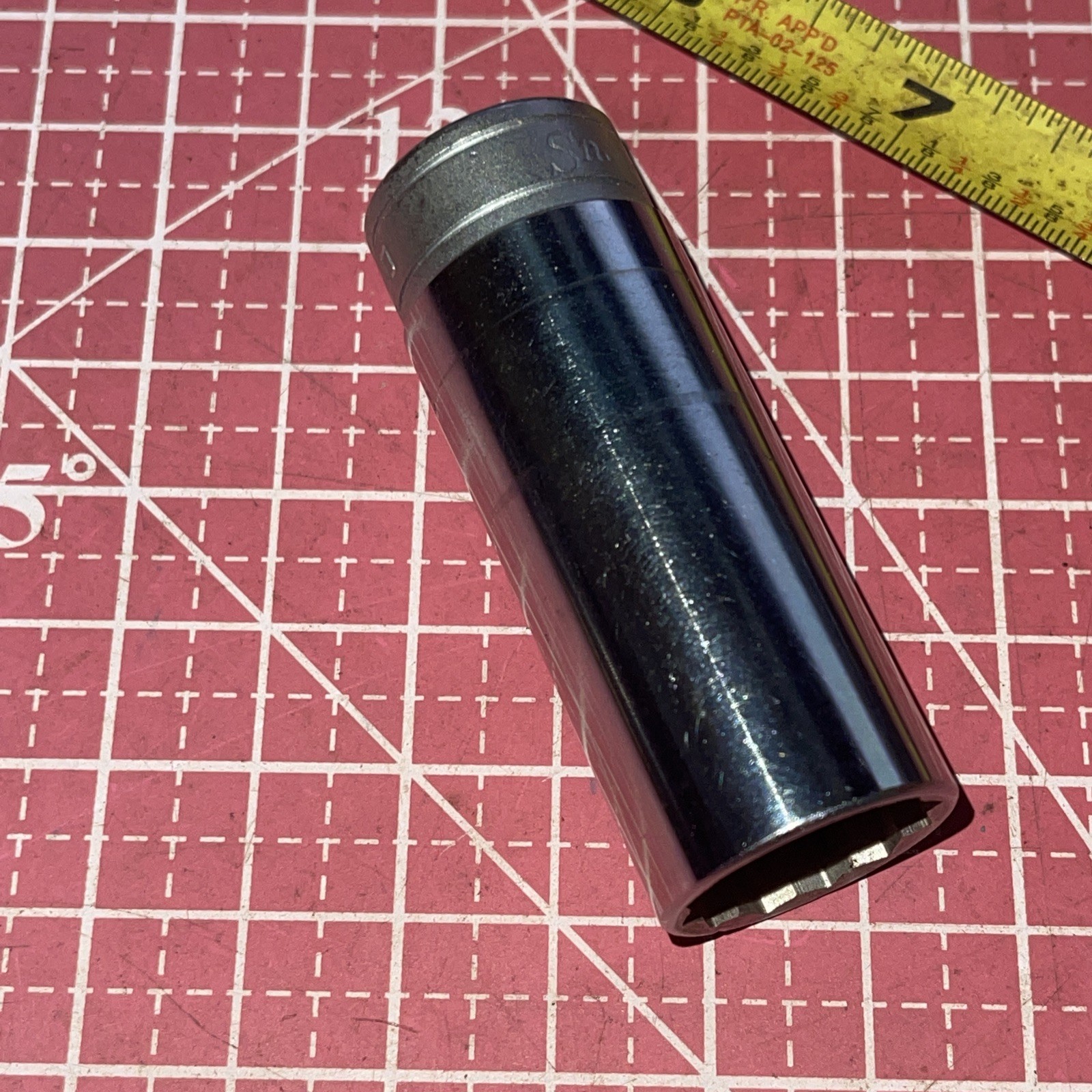 1960 Snap on USA SF241 3/4 In SAE 3/8 Drive 12 Point Deep Socket Nice SF-241