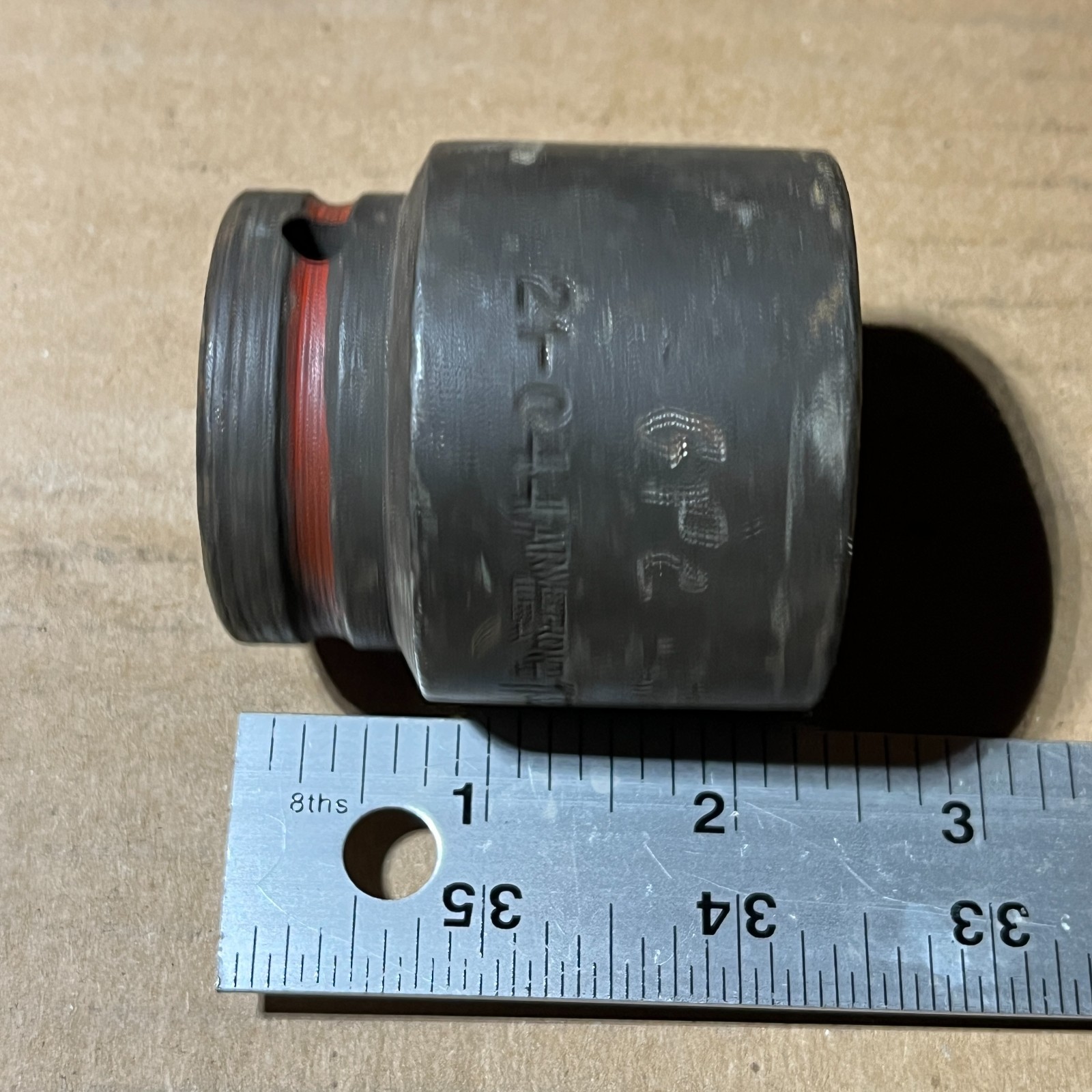 Armstrong Tools 3/4” Drive 1-3/8″ Shallow 6 Pt Impact Socket 21-044 – C