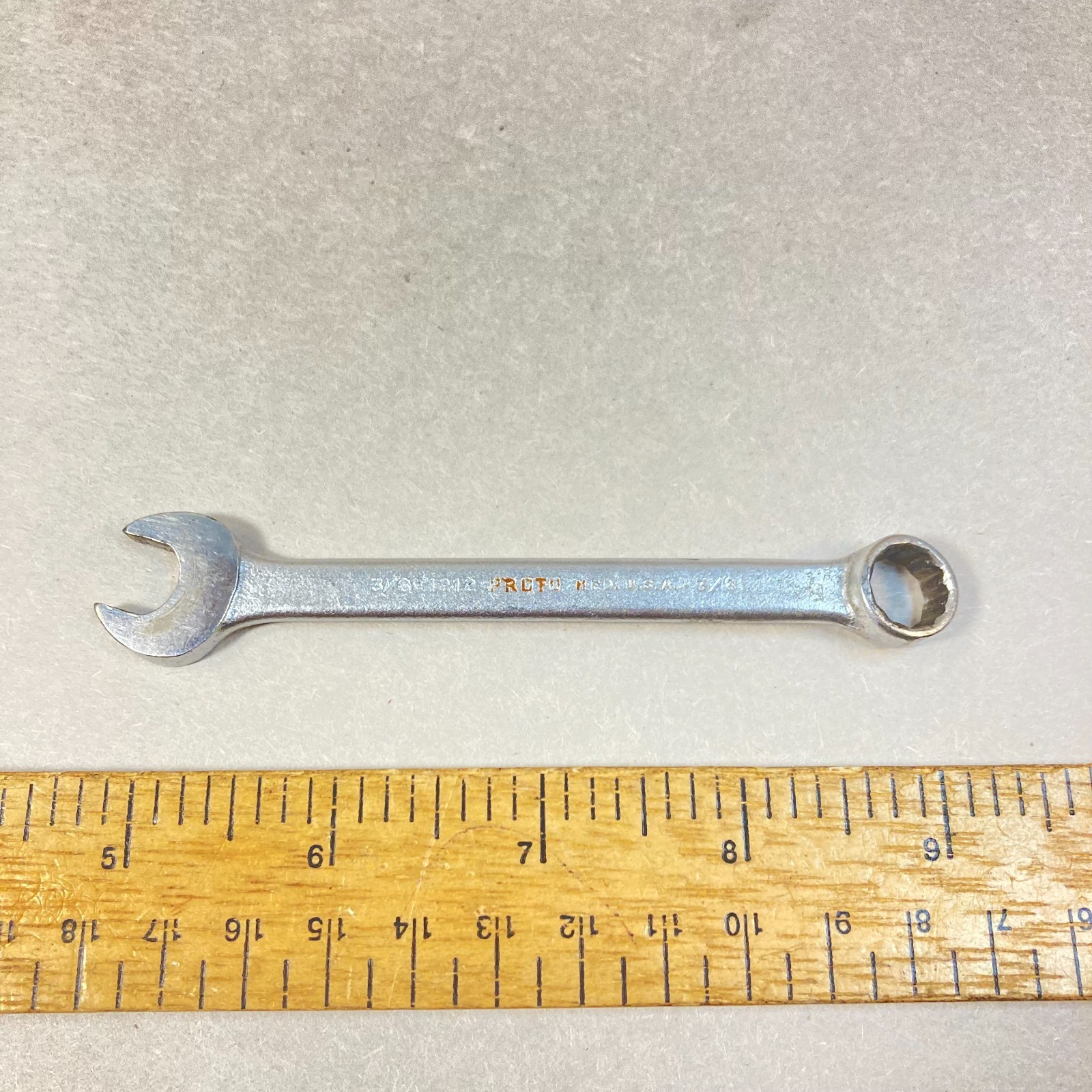 Proto Combination Wrench 3/8″ 12 Point SAE #1212 USA