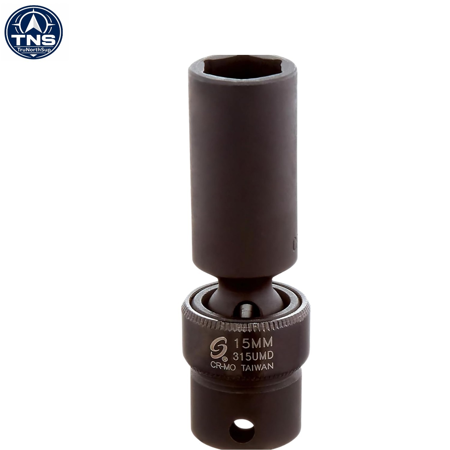 High-Visibility 3/8″ Drive Impact Socket 15mm – Coated for Corrosion Resistance