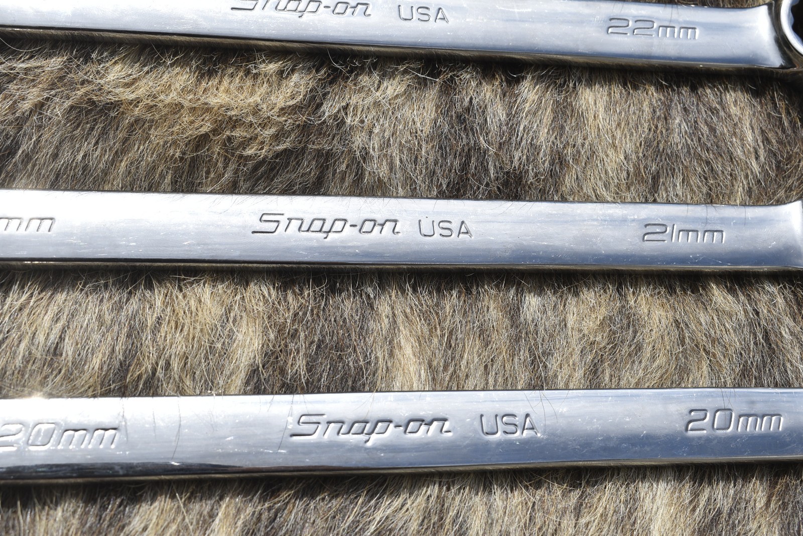 SNAP ON SOEXM705 5-Pc 12-Pt Flank Drive® Plus Combination Wrench Set 20–24mm