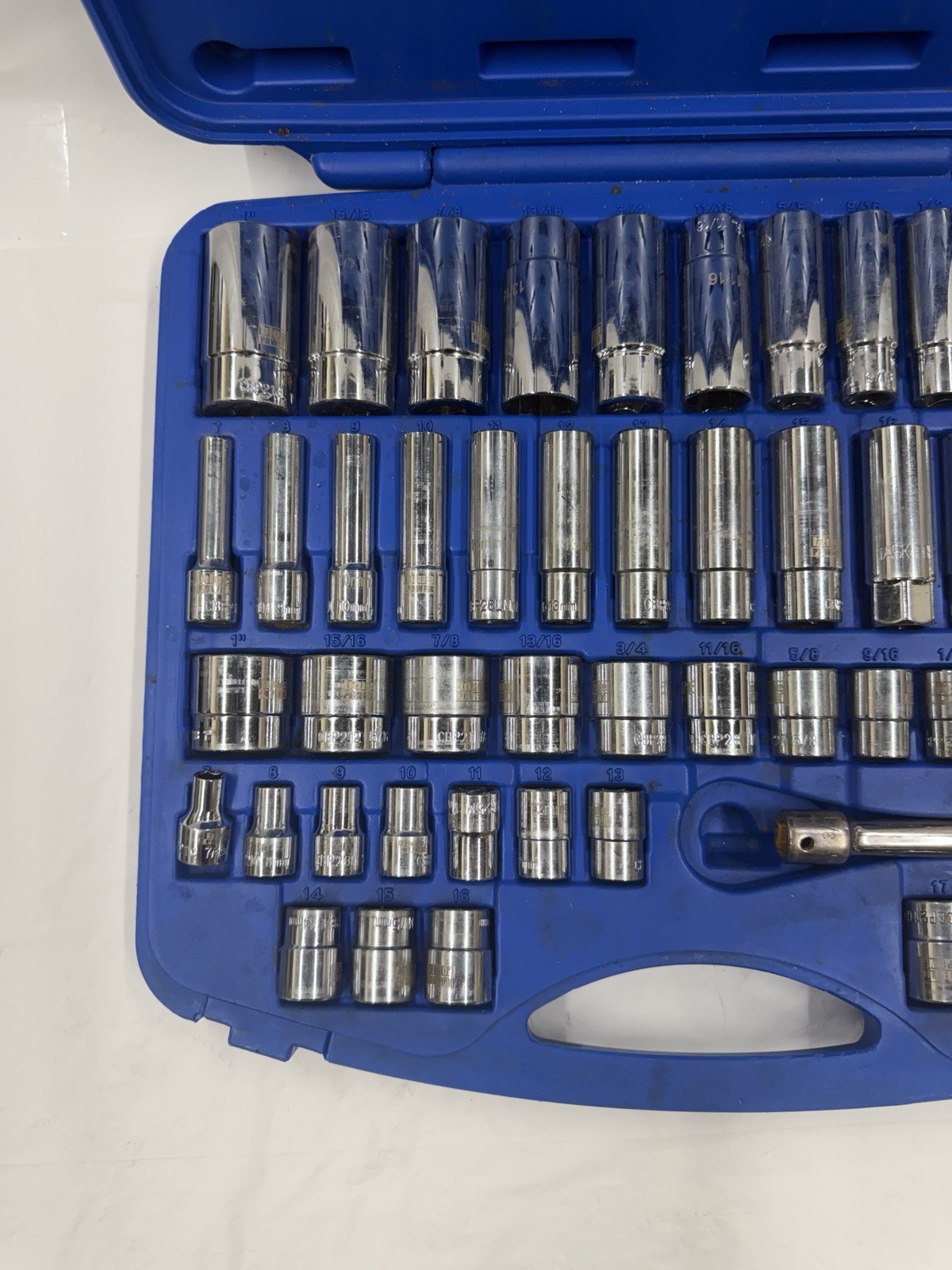 Cornwell Blue Power • Socket Set • (Incomplete)