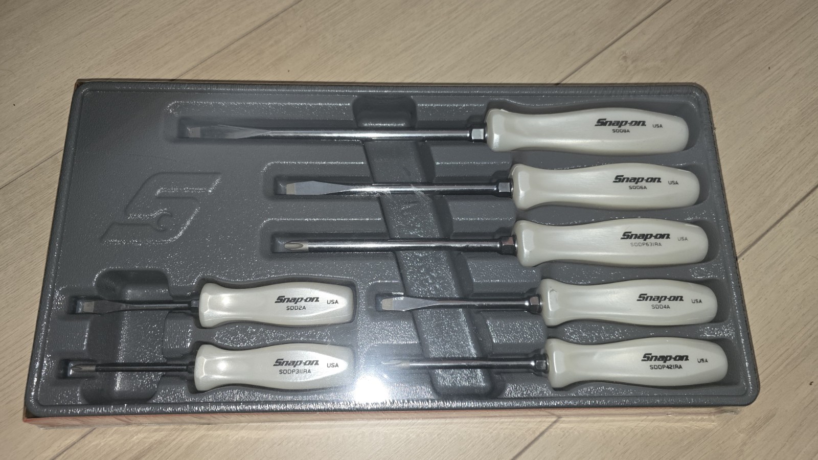 7 Piece Combination Screwdriver Set Snap On Tools SDDX70APW