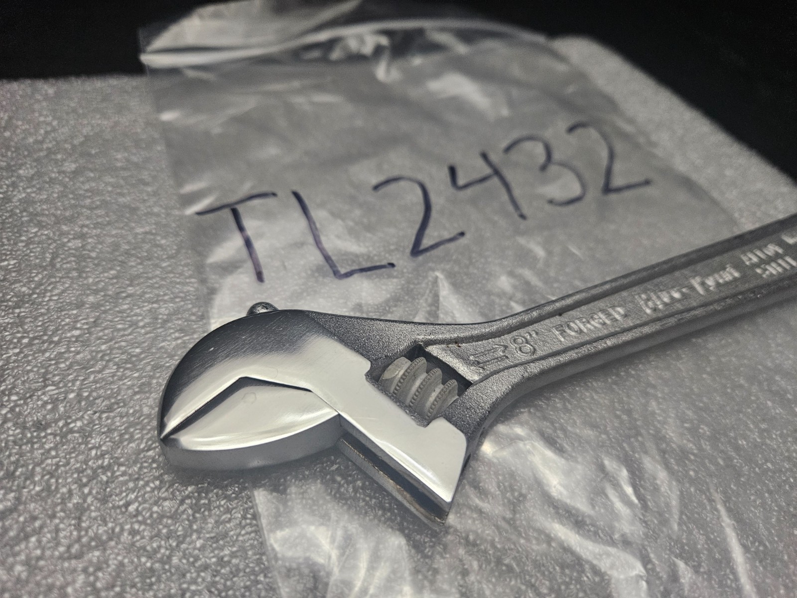 BLUE-POINT BY SNAP ON 8″ ADJUSTABLE WRENCH USA (TL2432)