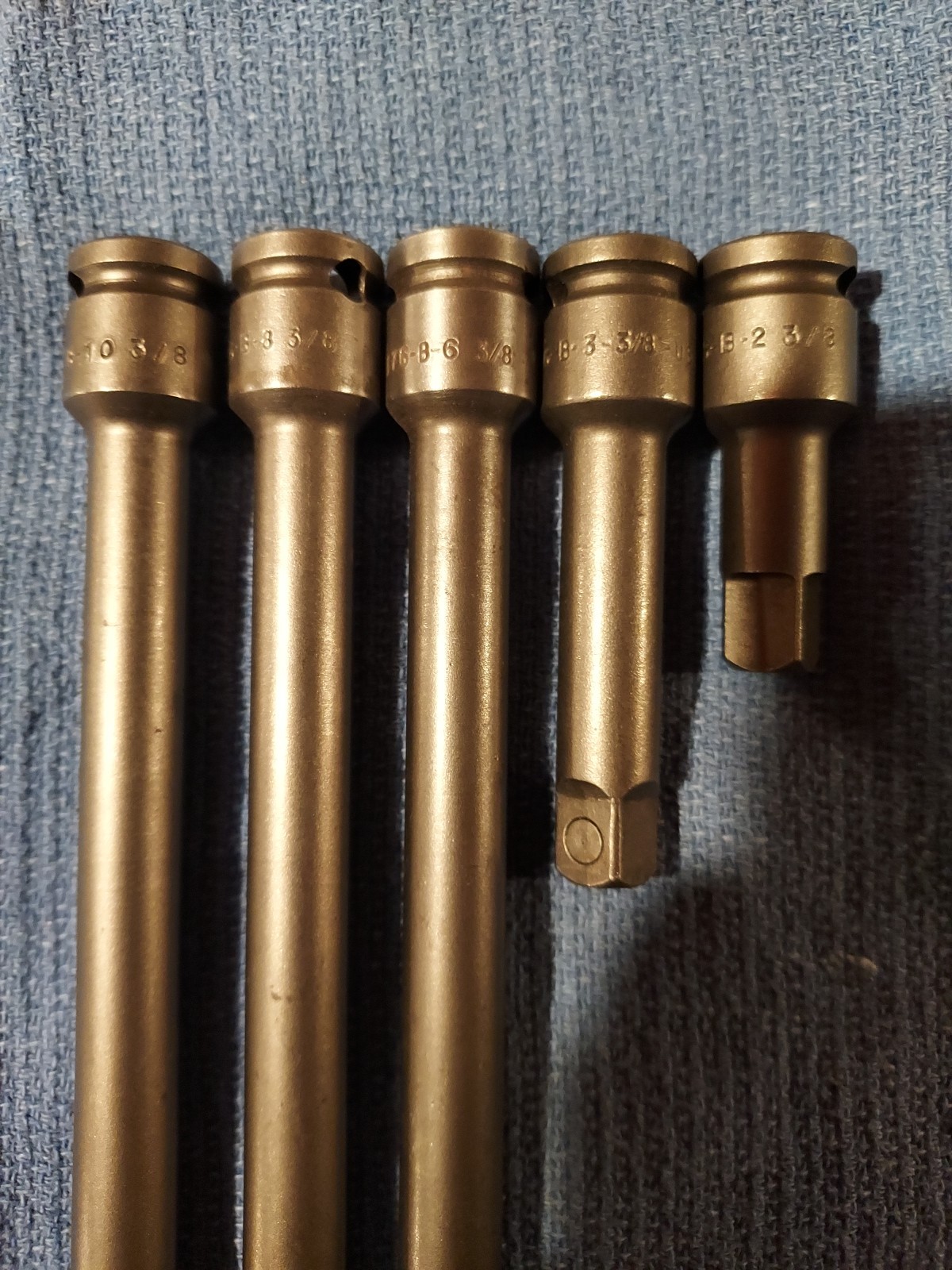 Socket Set Extensions By Apex, USA, New, Original, 3/8″ Drive, 5pc.set