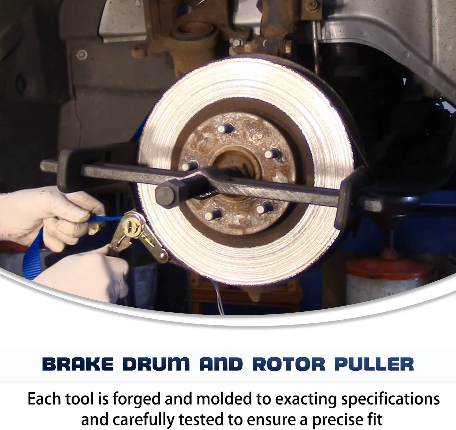 6980 Brake Drum and Rotor Puller for Removing Hub Drums, Rotors, Drive Wheels