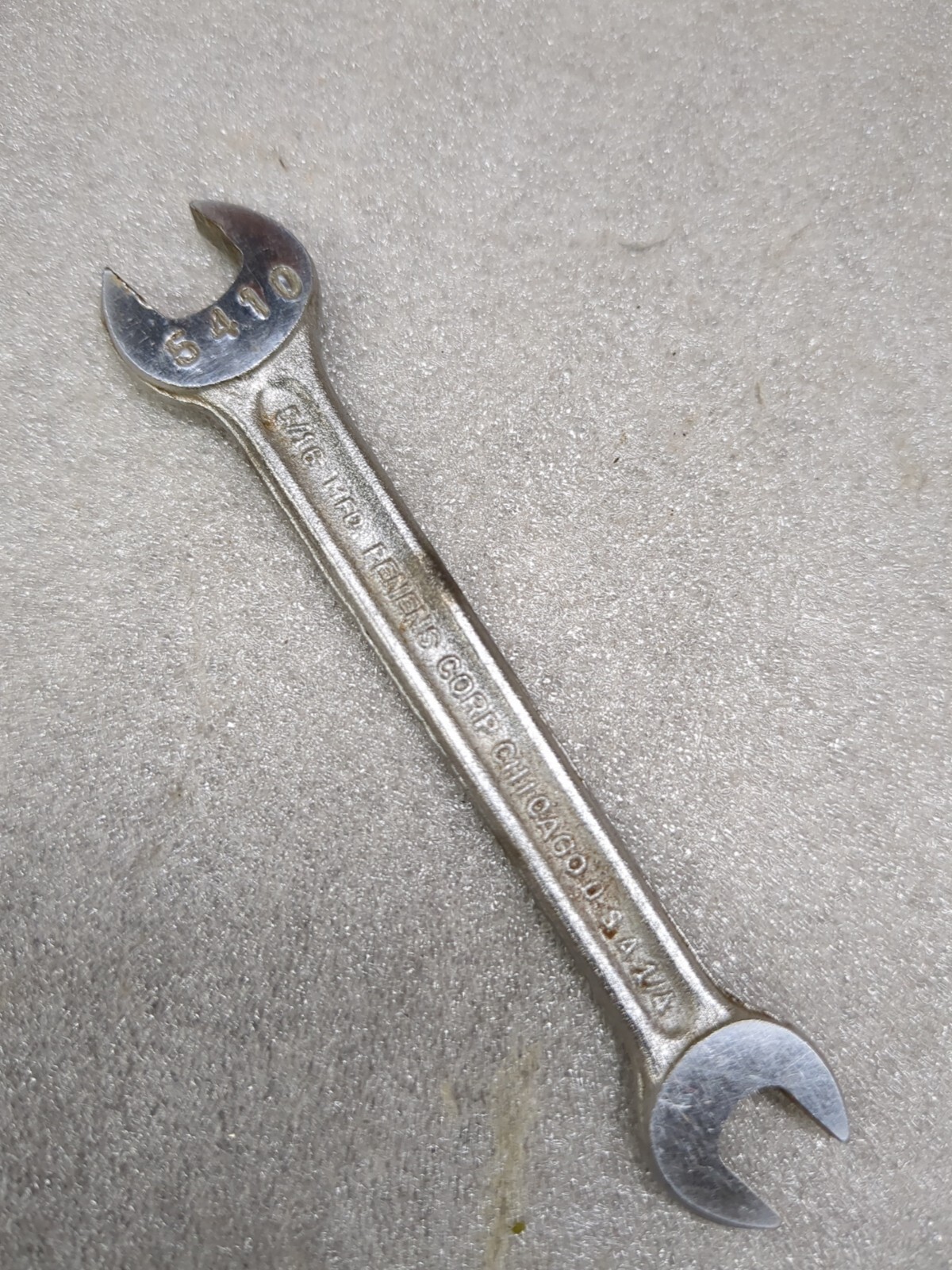 Vintage Penens 1/4” x 5/16” Open-End Wrench No. 5410