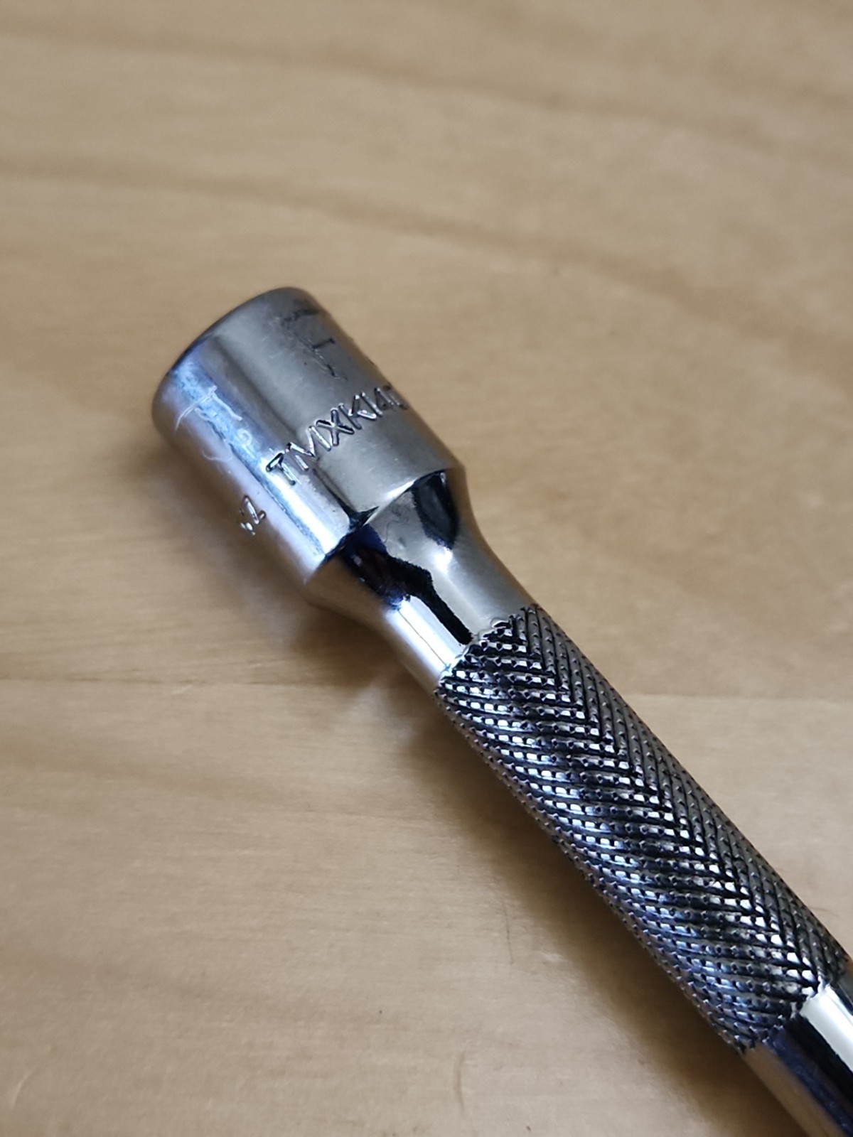 Snap on Tools USA TMXK140 1/4″ Drive 14″ Long Extension Bar Knurled Grip Chrome