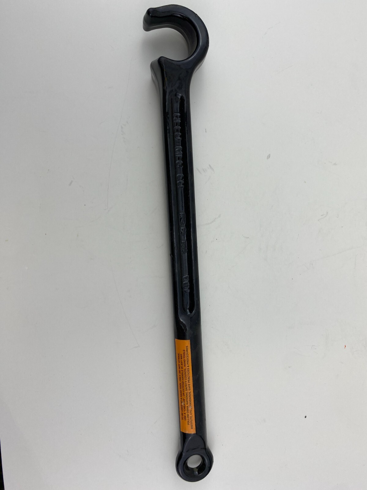 Reed VW1 Valve Wheel Wrench 1″, Single End, 15″,Forged Steel