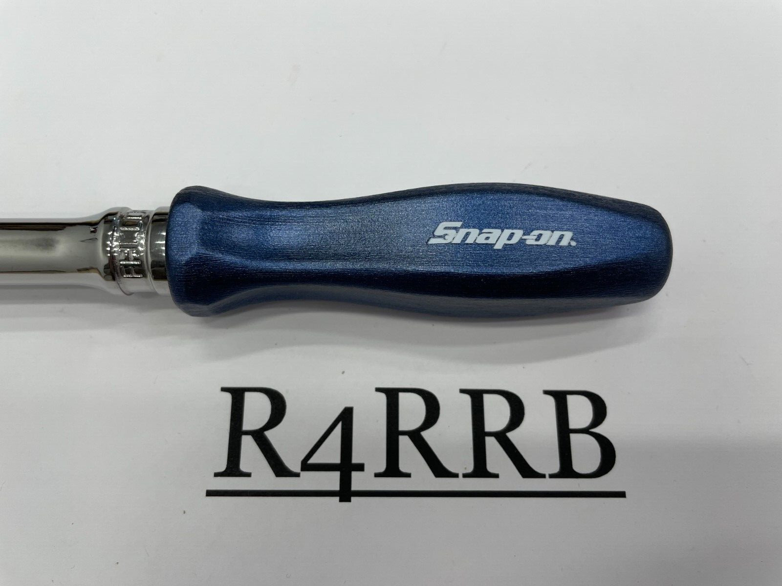 Snap-on Tools NEW POWER BLUE 3/8″ Drive Hard Extra-Long Fixed Ratchet FHLLD80MB