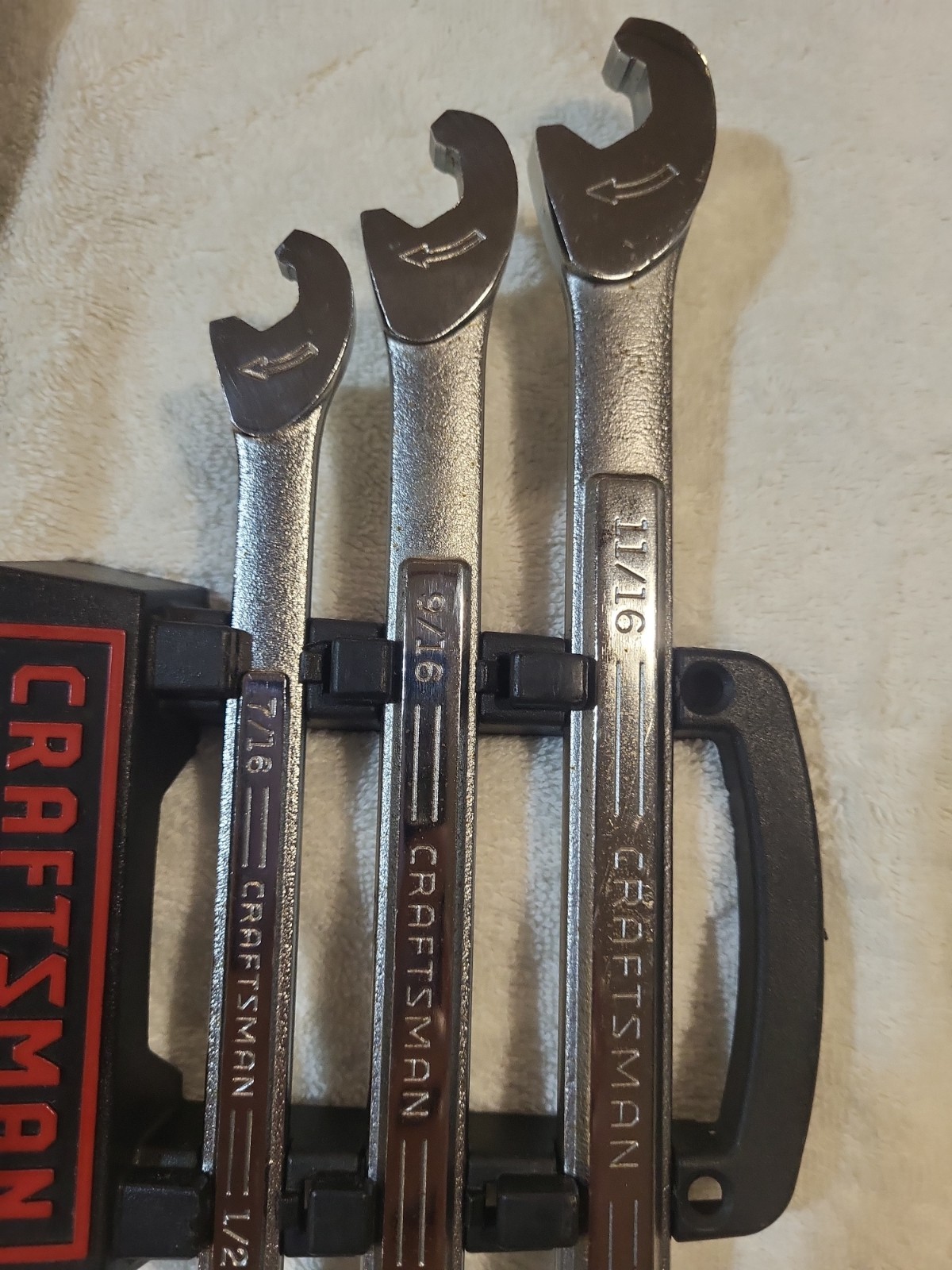 Craftsman USA 42512 & 42513 Extreme Grip SAE & Metric Wrench Set . NOS 🔥