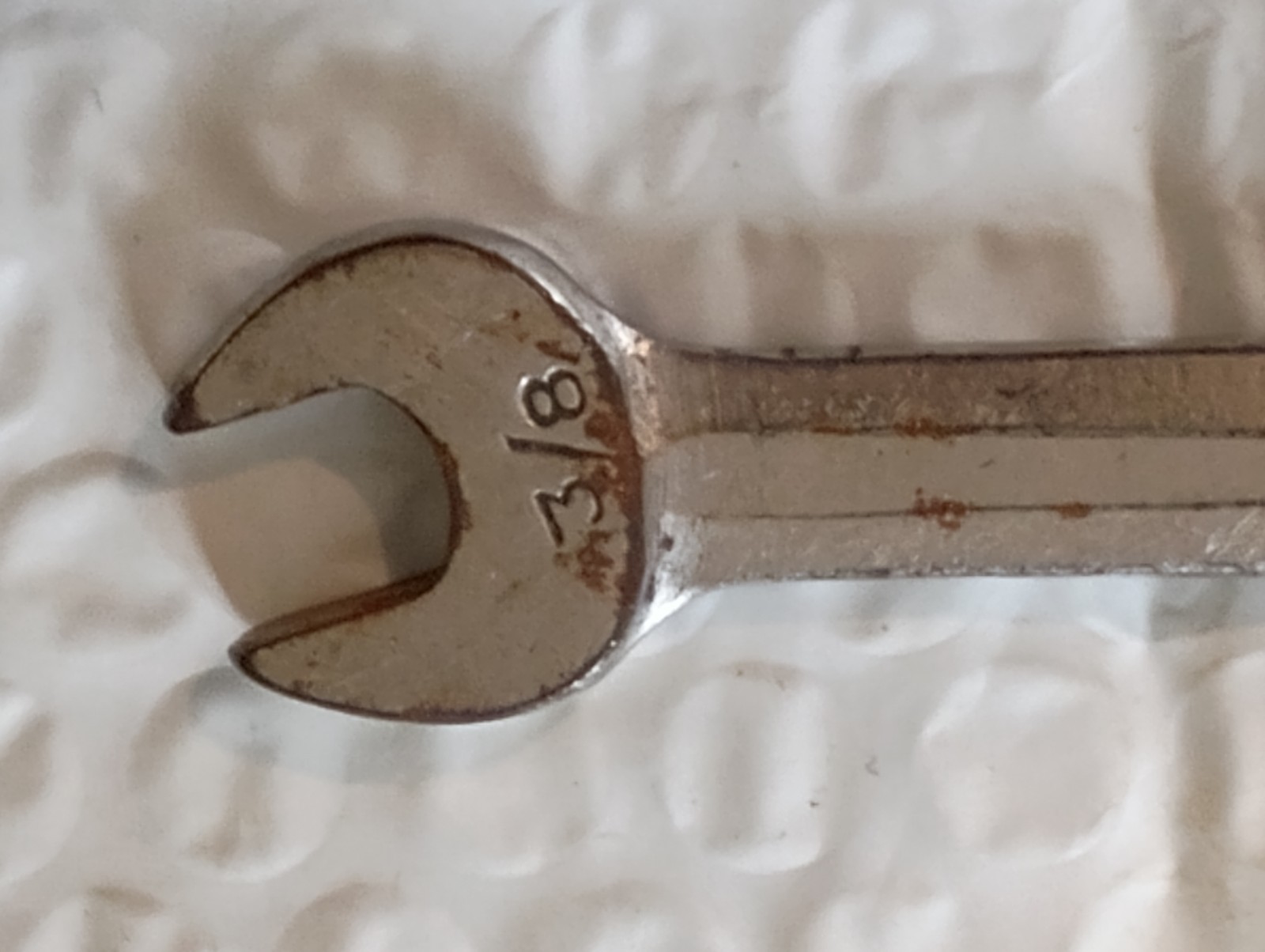 BLUE POINT SUPREME S1214, 3/8″ x 7/16″ DBL. OPEN-END WRENCH, 5.25″ LONG.