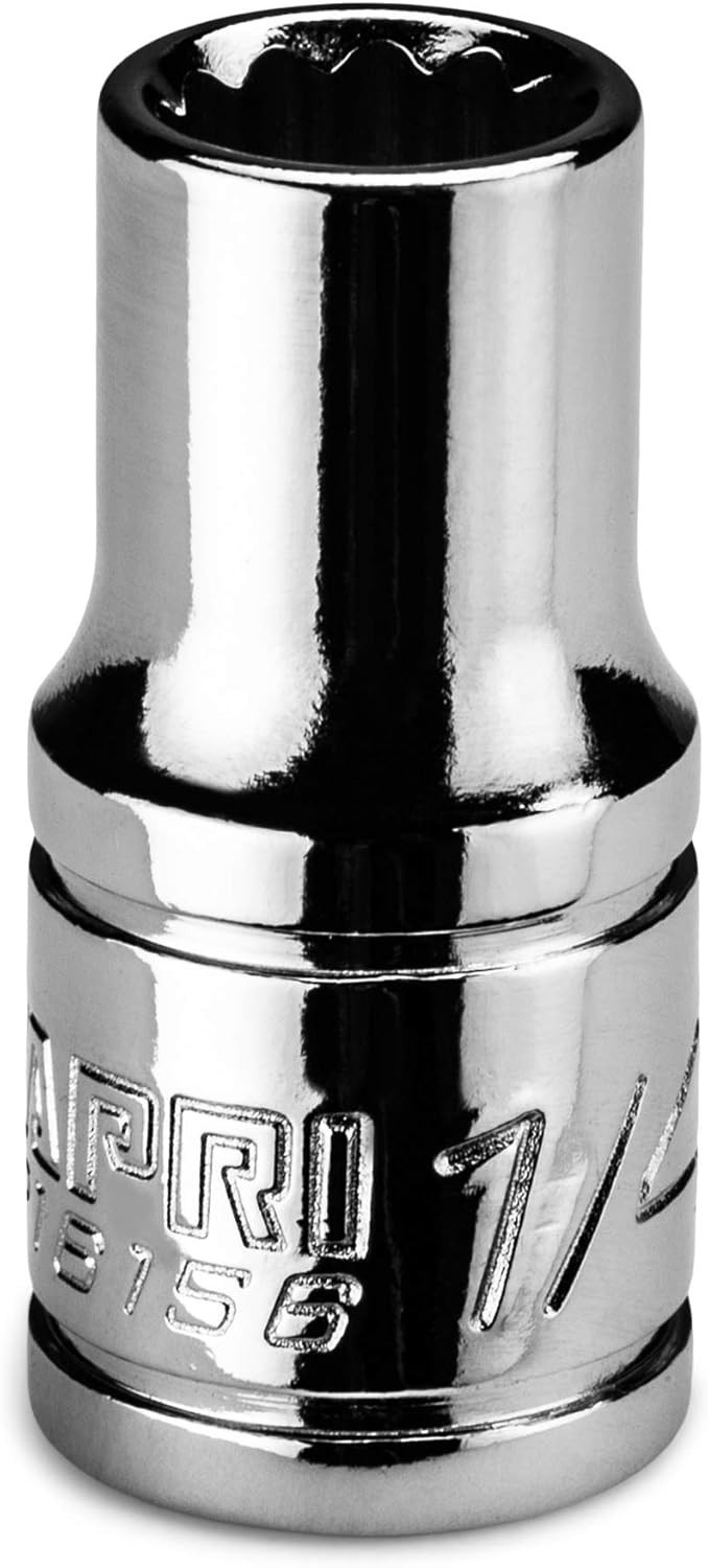 1/4 in. Shallow Socket, 1/4 in. Drive, 12-point, SAE
