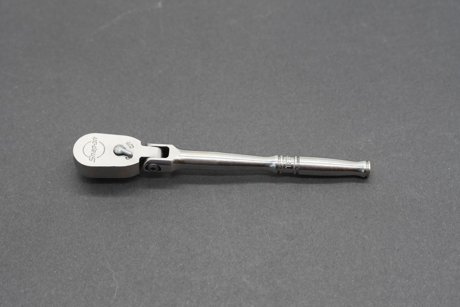 Snap On Ratchet 1/4” Drive 72-Tooth Flex Head Standard Handle Dual 80 TF72
