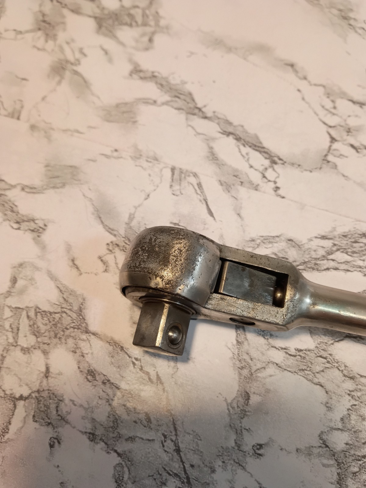 VINTAGE THORSEN MODEL NO. 77 1/2″ DRIVE RATCHET – MADE IN U.S.