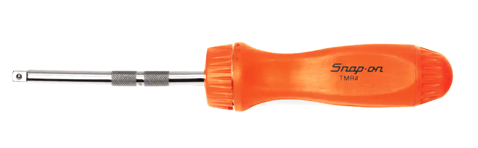 NEW Snap-on 1/4″ Drive Ratcheting Screwdriver ~ TMR4O *ORANGE HARD HANDLE* NIB!