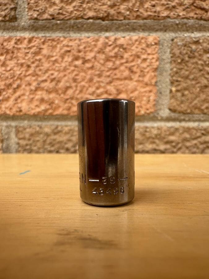 LN – USA CRAFTSMAN 11/32″ 6 Point Socket 1/4″ Drive 43496 11/32 1/4 inch in in.