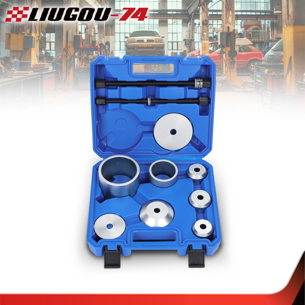 Bushing Press Kit Bushing Puller Tool With Storage Case Fit For Volkswagen Audi