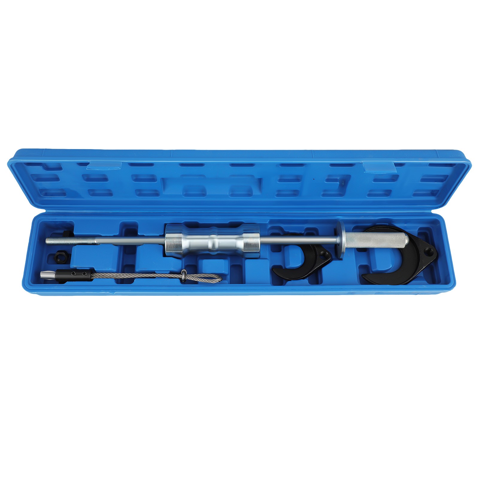 Inner CV Joint Puller Long Inner Axle Slide Hammer Removal Tool Silver＋Black