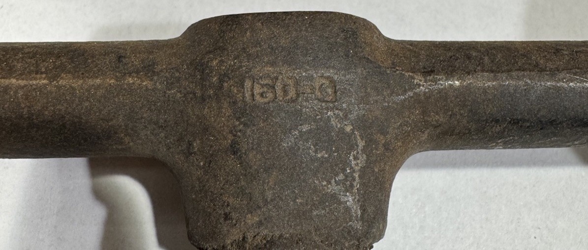 Fairmount Auto Body Hammer 160 G Vintage with Patina