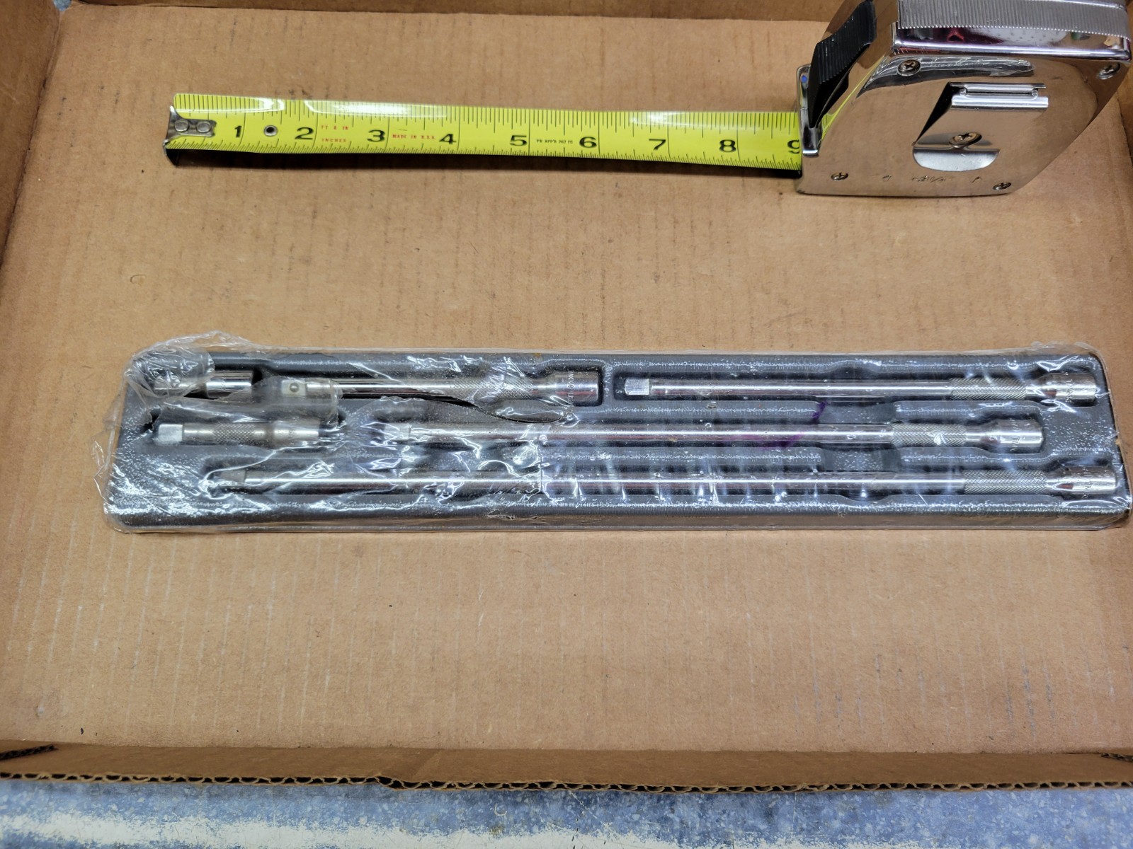 Snap-on USA 1/4″ Drive 6-Piece Extension Set with Tray No 106BTMX
