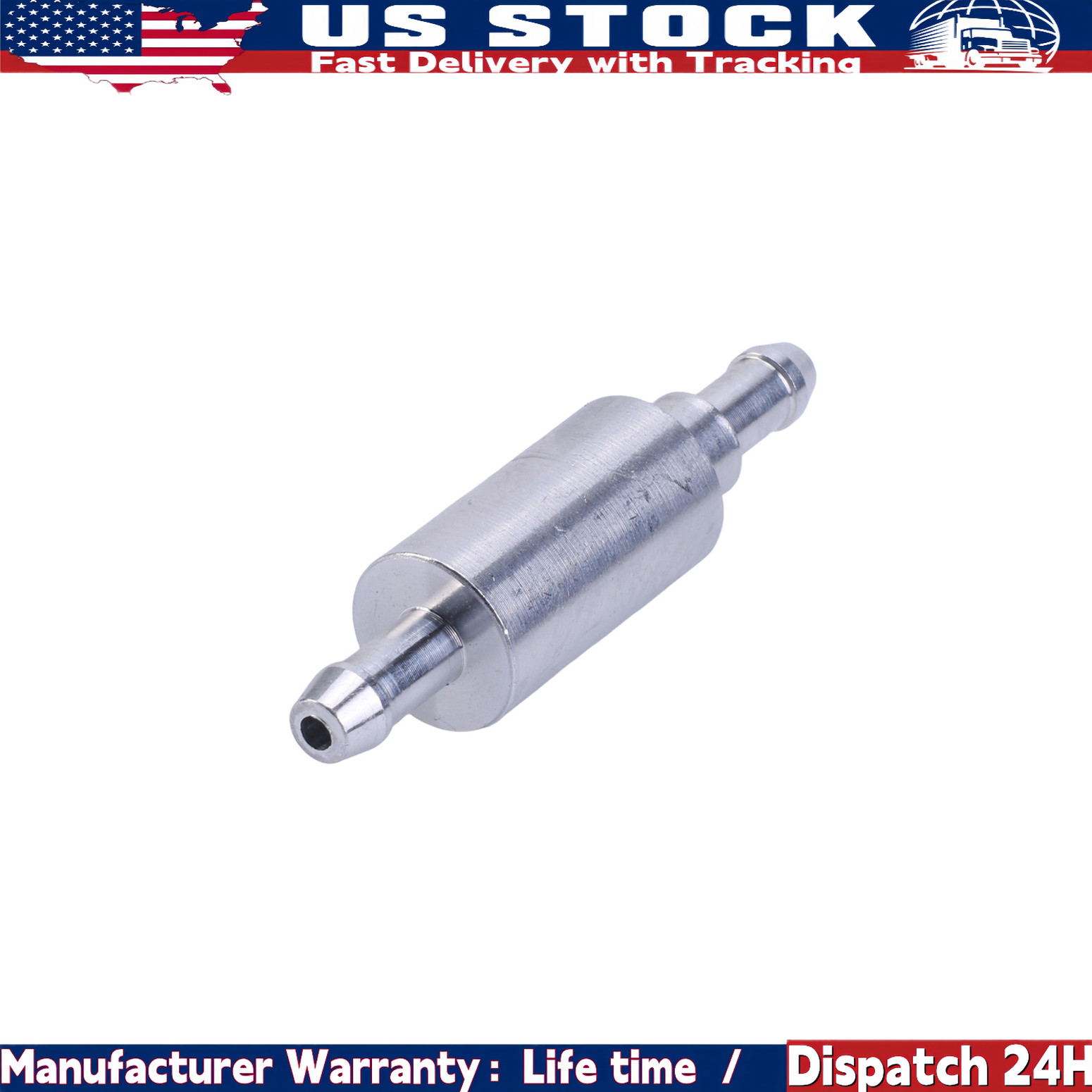6 PCS BRAKE BLEEDER HOSE, ONE WAY CHECK VALVE TUBE BLEEDING TOOL KIT SILVER NEW