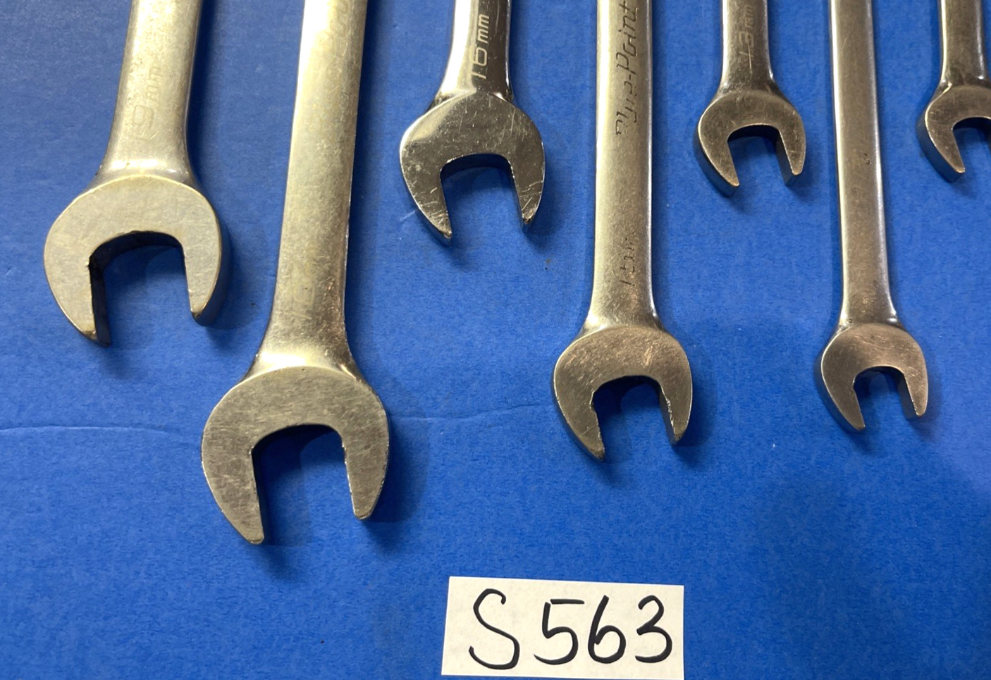 BLUE-POINT TOOLS 9 PIECE METRIC RATCHETING REVERSABLE WRENCHES 9MM – 19MM