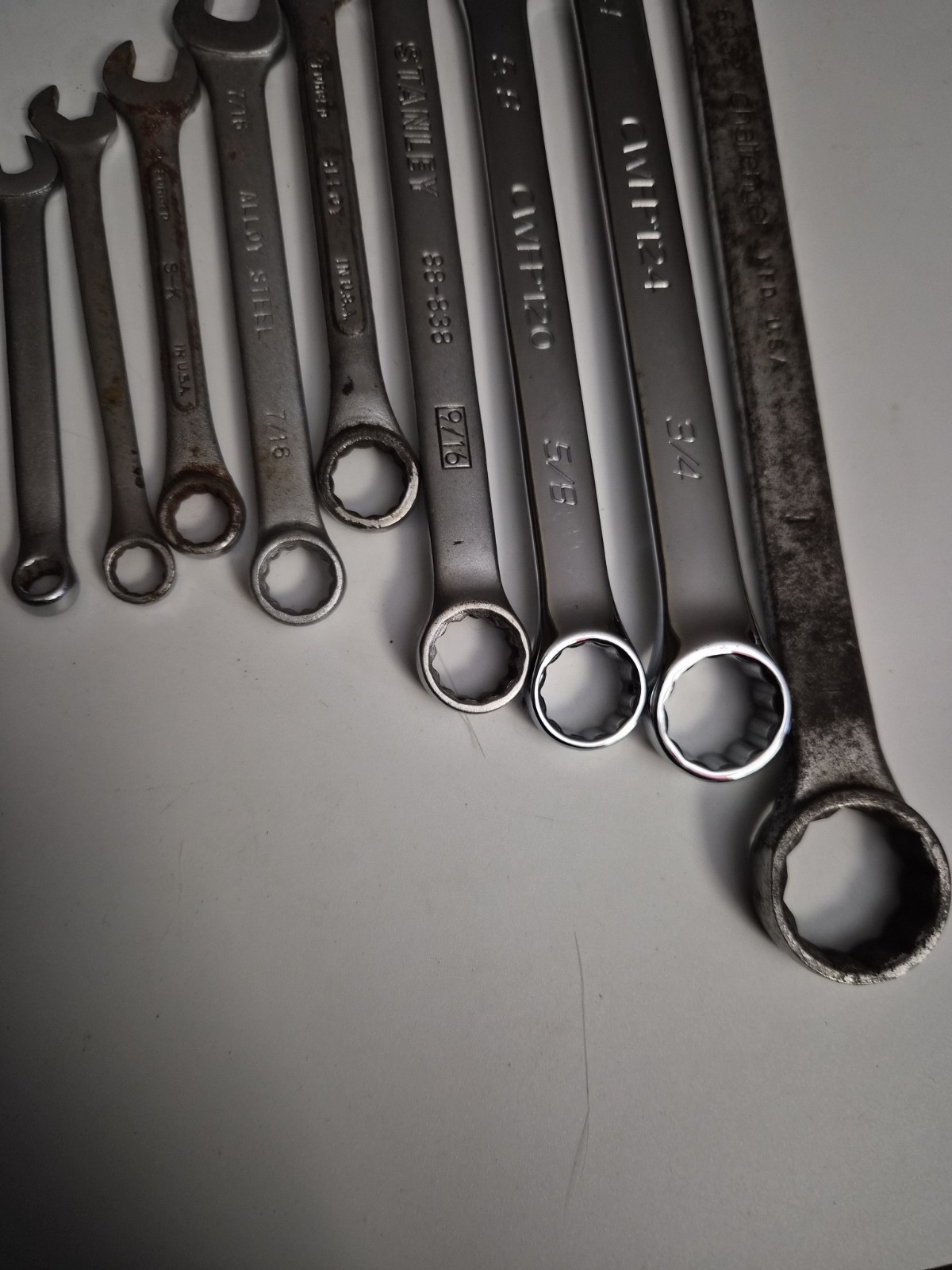 Wrench Bundle Various Brands SAE Sizes 1/4 – 1″
