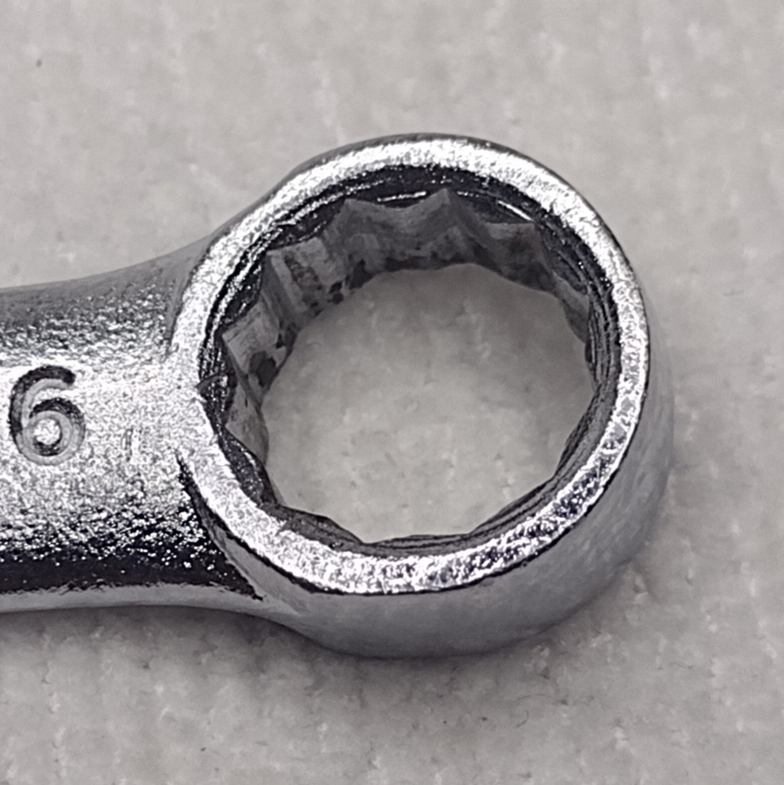 Vintage Master Mechanic T6114 SAE 7/16″ 12Pt Combination Wrench, Made in USA
