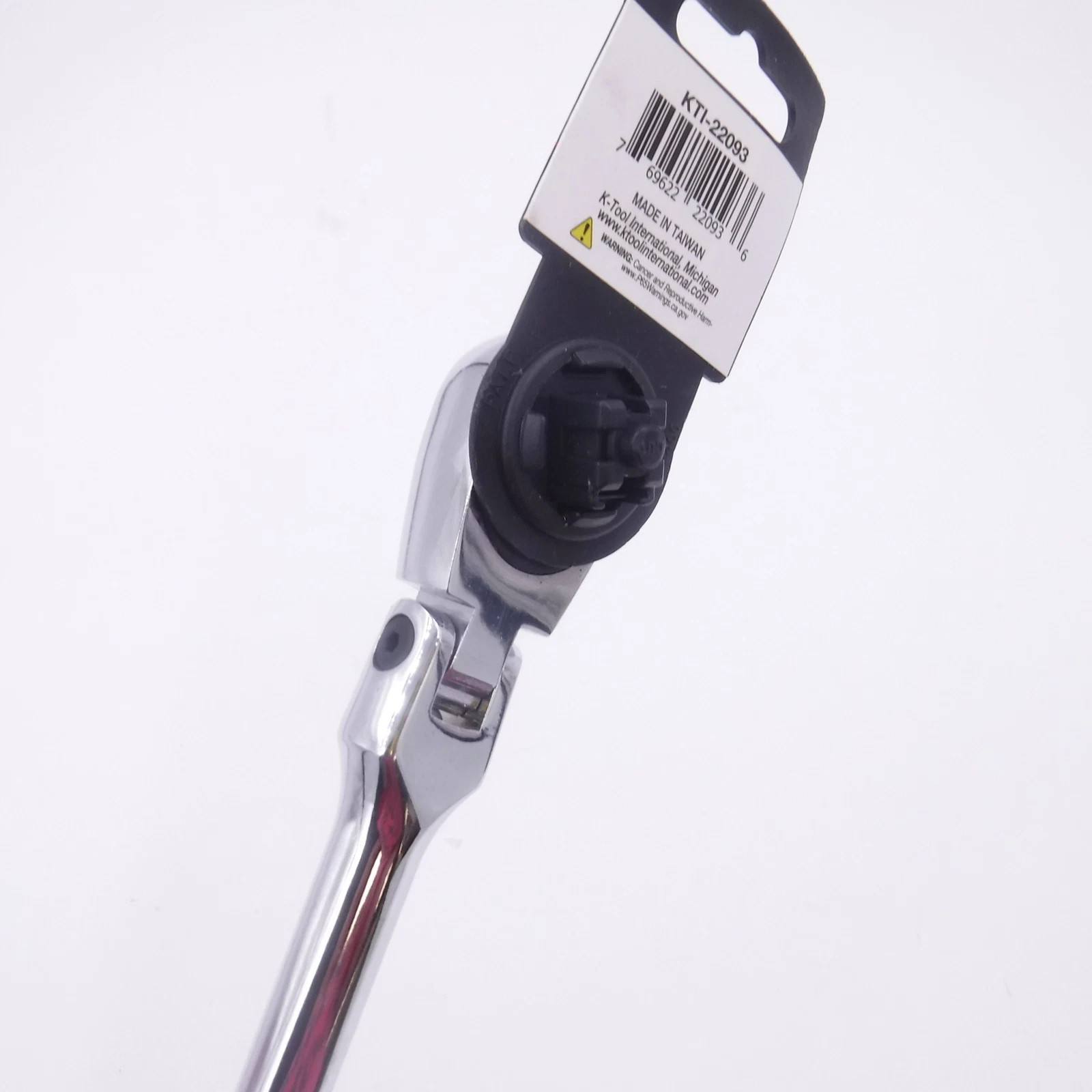 K Tool International 23095 3/8 Inch Drive Ratchet Chrome Finish 48 Tooth