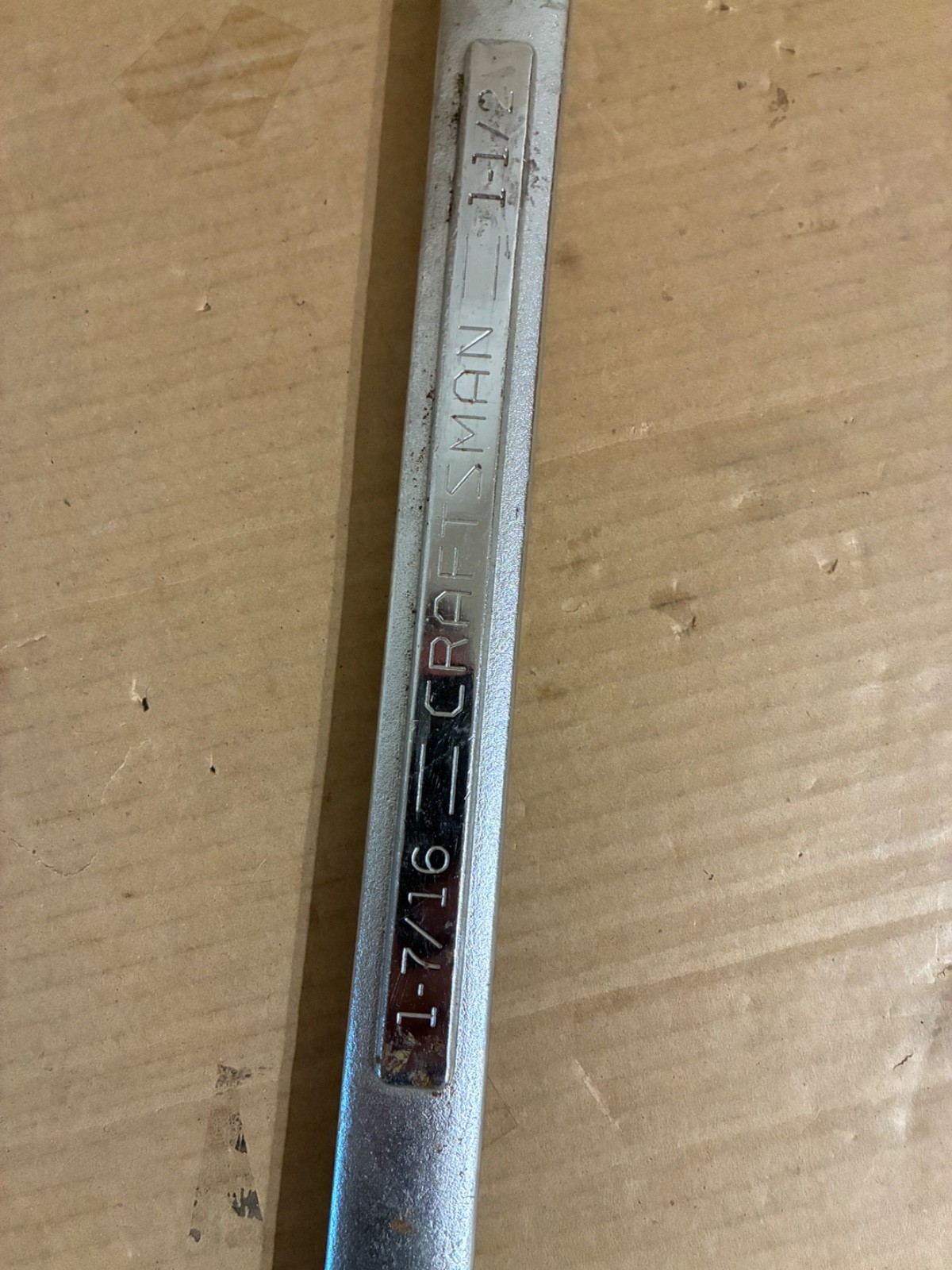 Vtg Craftsman 1 7/16 Inch X 1 1/2 Inch Double Box End 12 Point V-43936 USA