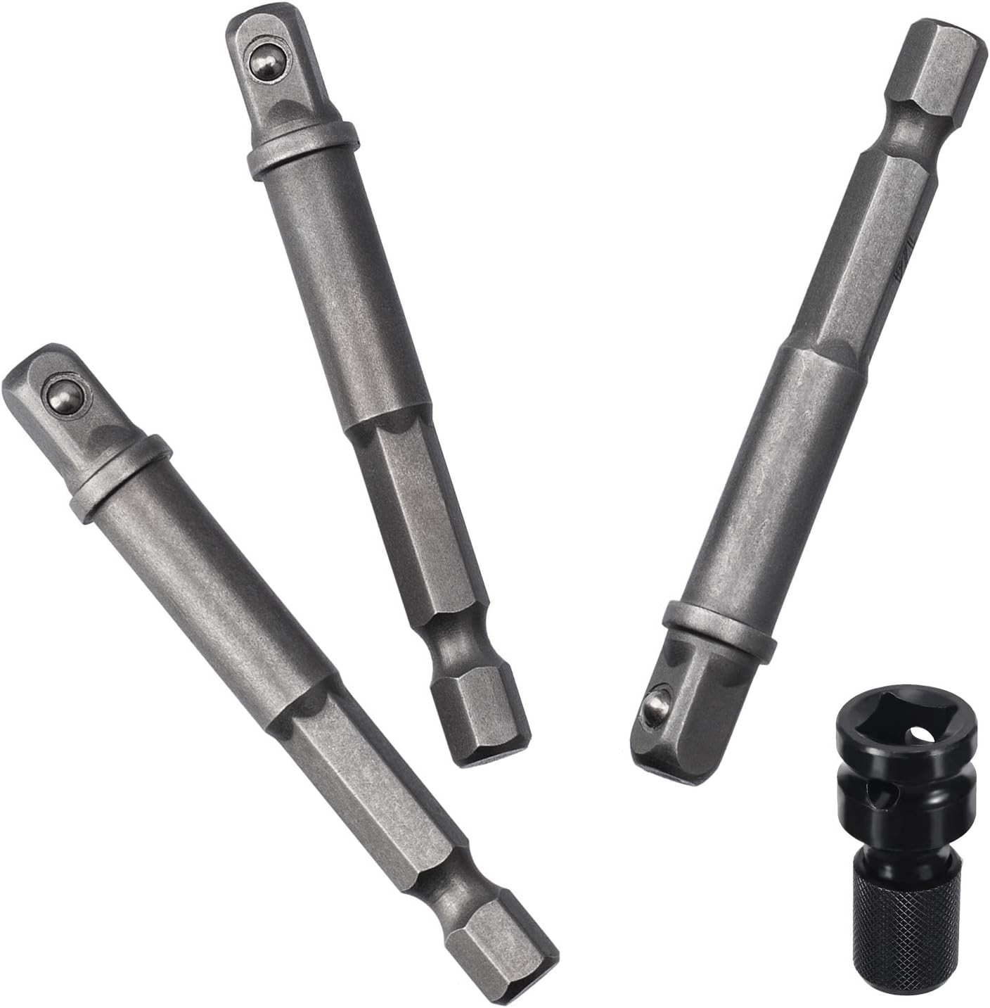 Hardened HSS 1/4 Inch Square Socket Adapter Set – Ideal for Manual & Power Tools