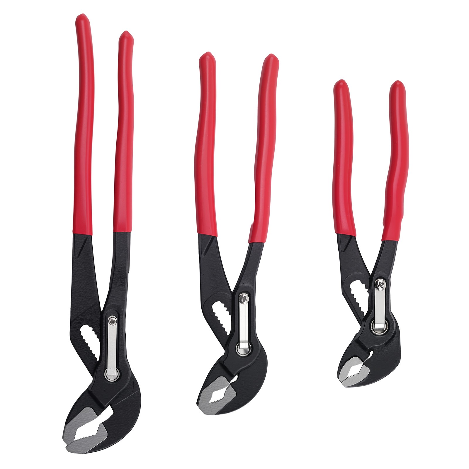 Carbon Steel Water Pump Pliers 7″ 10″ 12″ Set Self-Locking Non-Slip 3pcs