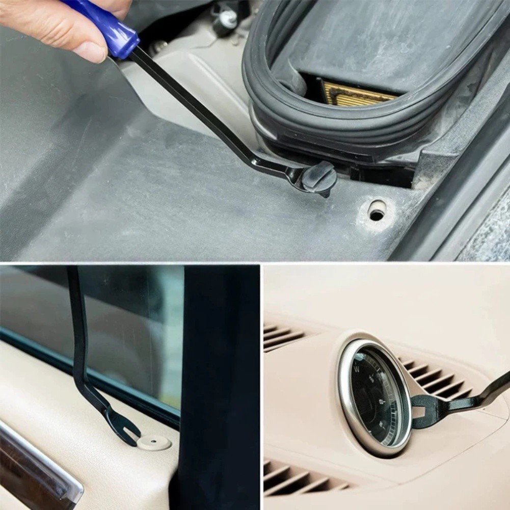 Car Clip Pliers Tool Panel Clip Remover Fastener Auto Retainer Tool 23cm