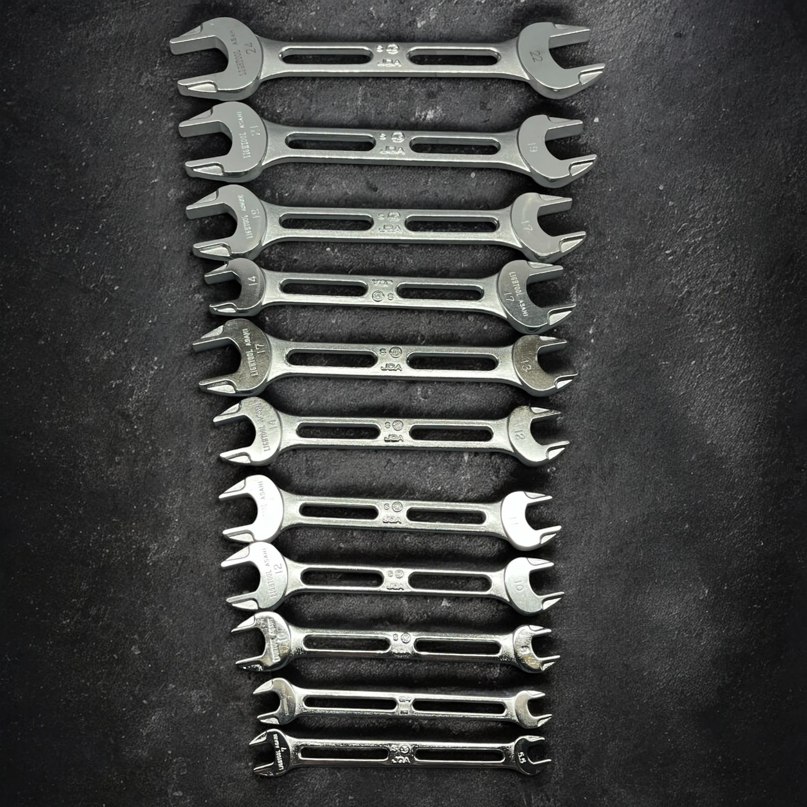 Asahi LSX Series LSXS11 Master Set – All Sizes Lightool Double Open End Spanner