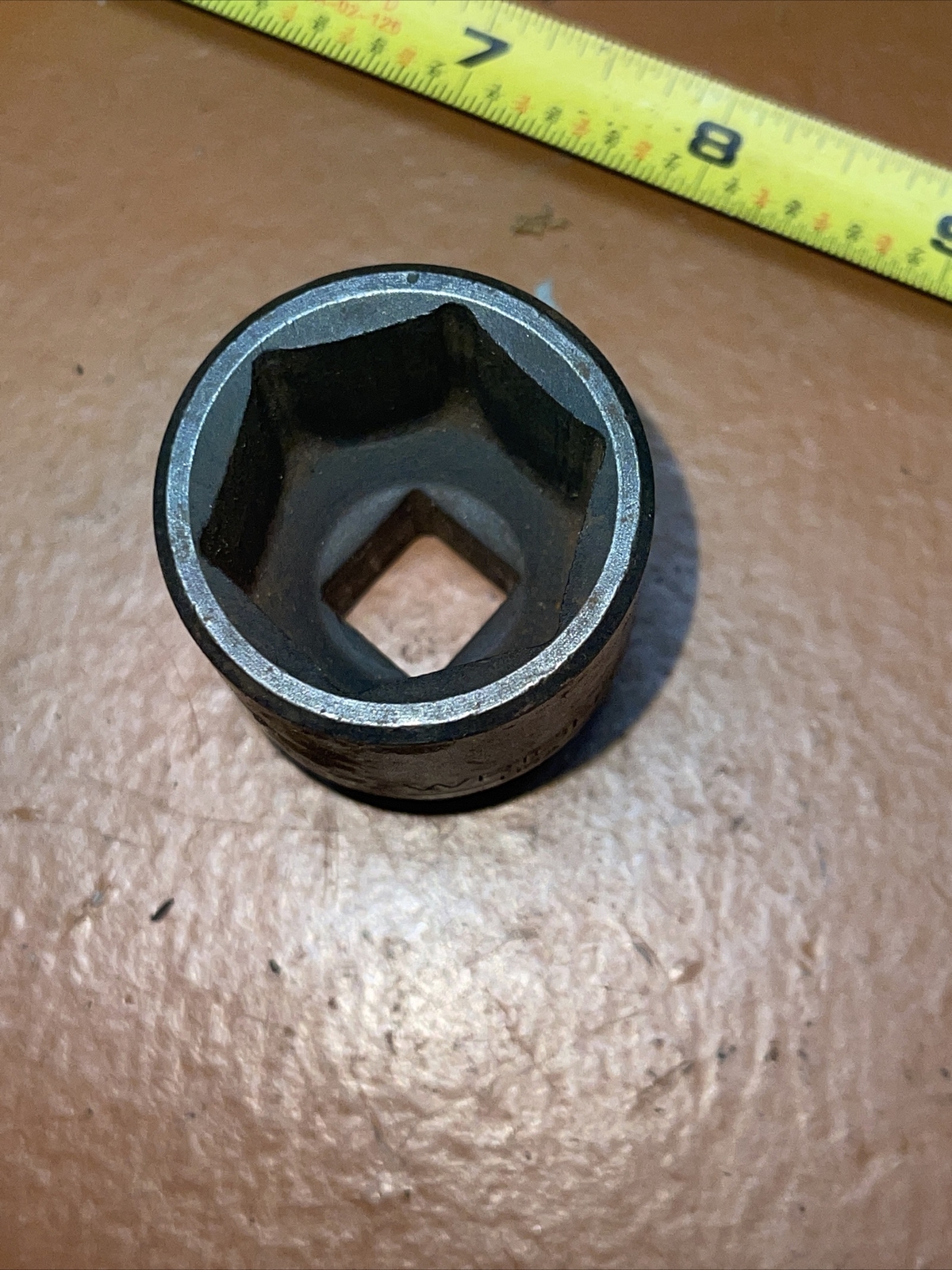 Wright USA 4834 1 1/16 In SAE 1/2” Drive 6 Point Impact Socket 1-1/16