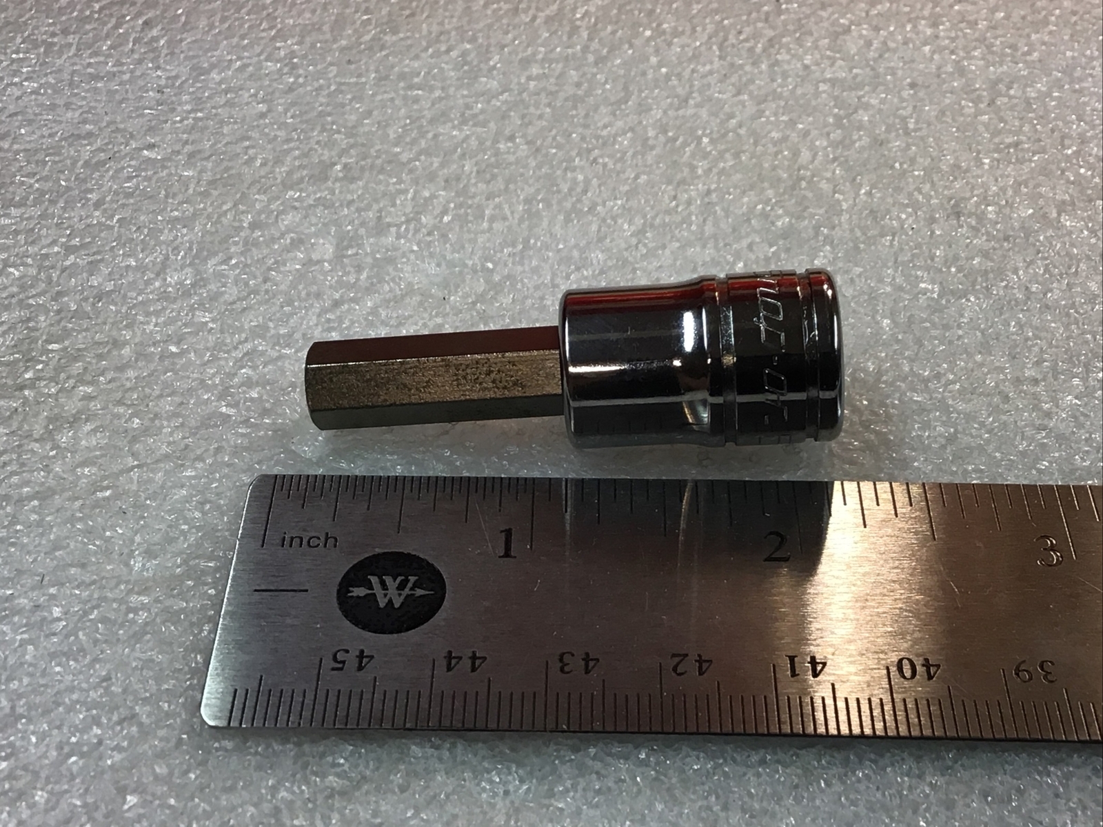 Snap-On Tools#FA10E – USA – 3/8Dr., 5/16″ SAE Hex Bit Chrome Socket Driver-NEW-