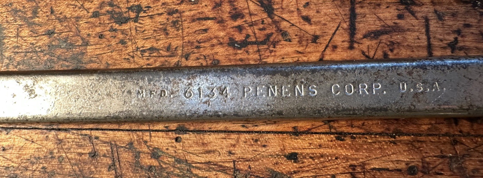 PENENS CORP (4) COMBINATION WRENCH SET VINTAGE SAE STANDARD 12 POINT USA MADE