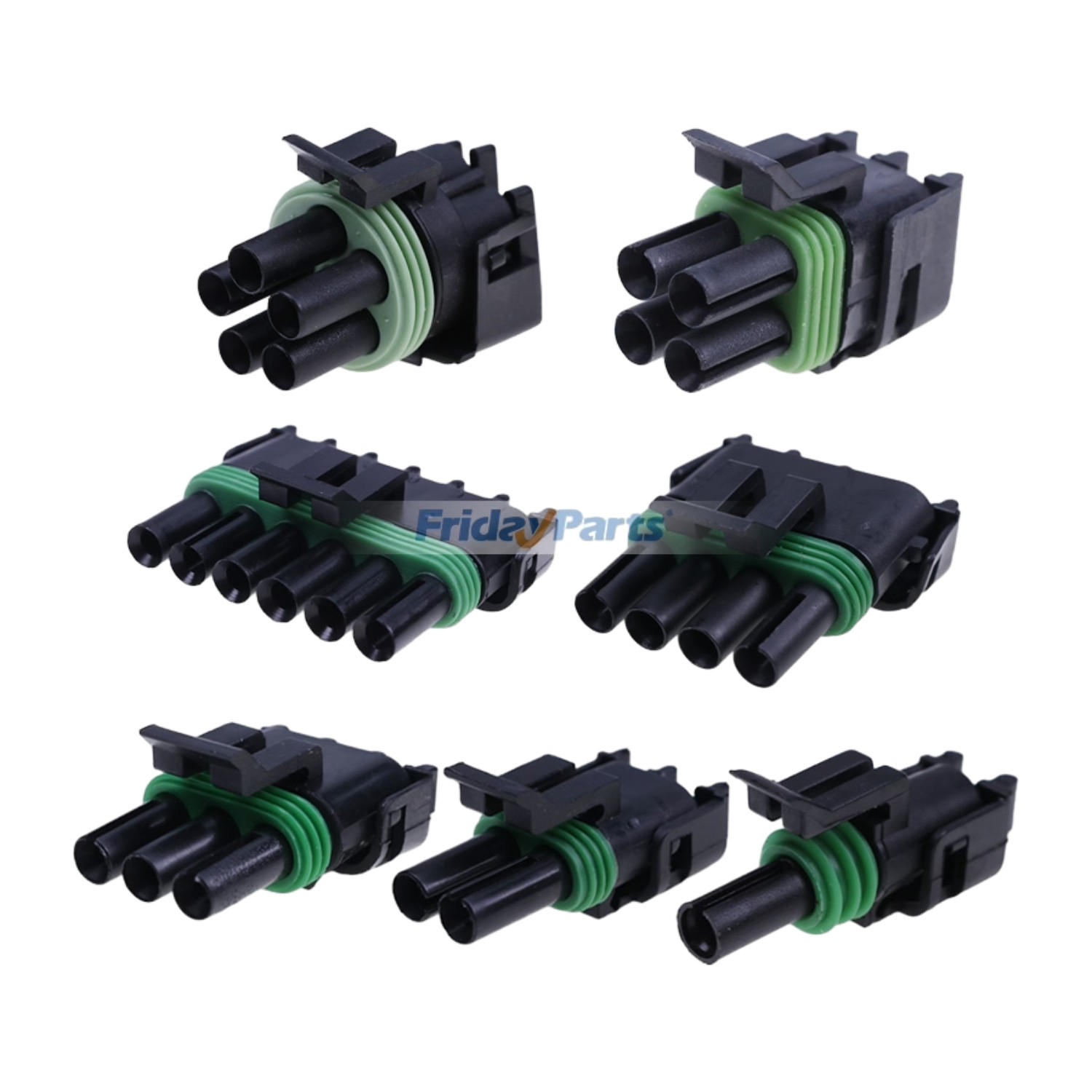 Pro Weather Pack Connector Kit WP-1104 With Non-Ratcheting Crimp Tool