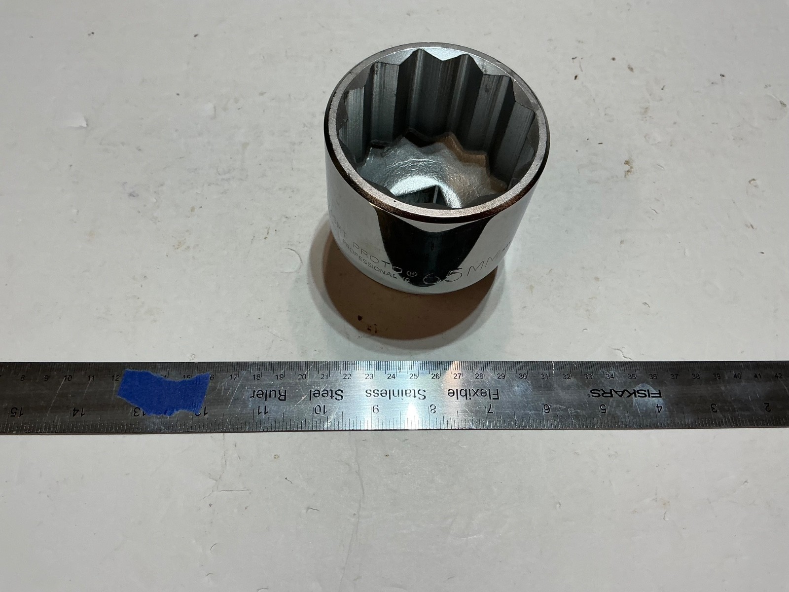 New Proto 1″ drive 65mm shallow socket 12pt 5765MT USA made