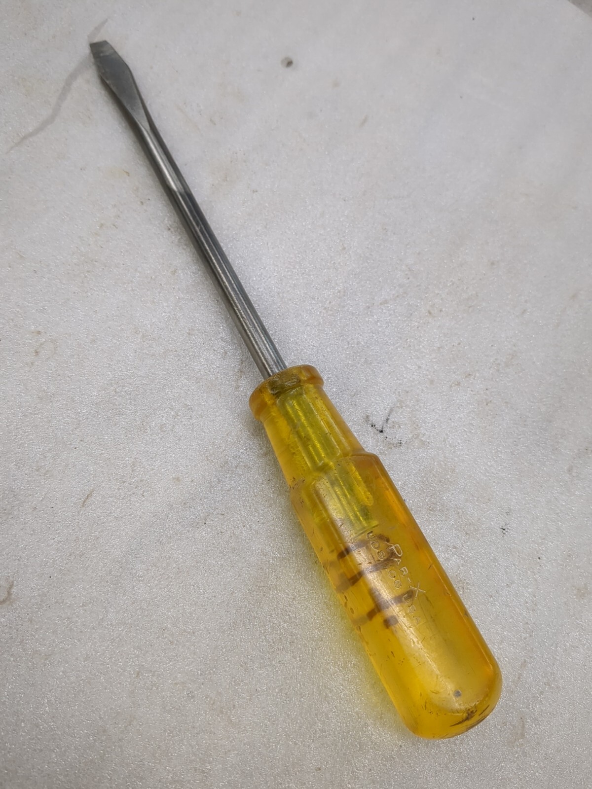 Vintage Snap-On Par-X Screwdriver UDS 106 5/16″ X 6″ Straight Blade Flat Regular