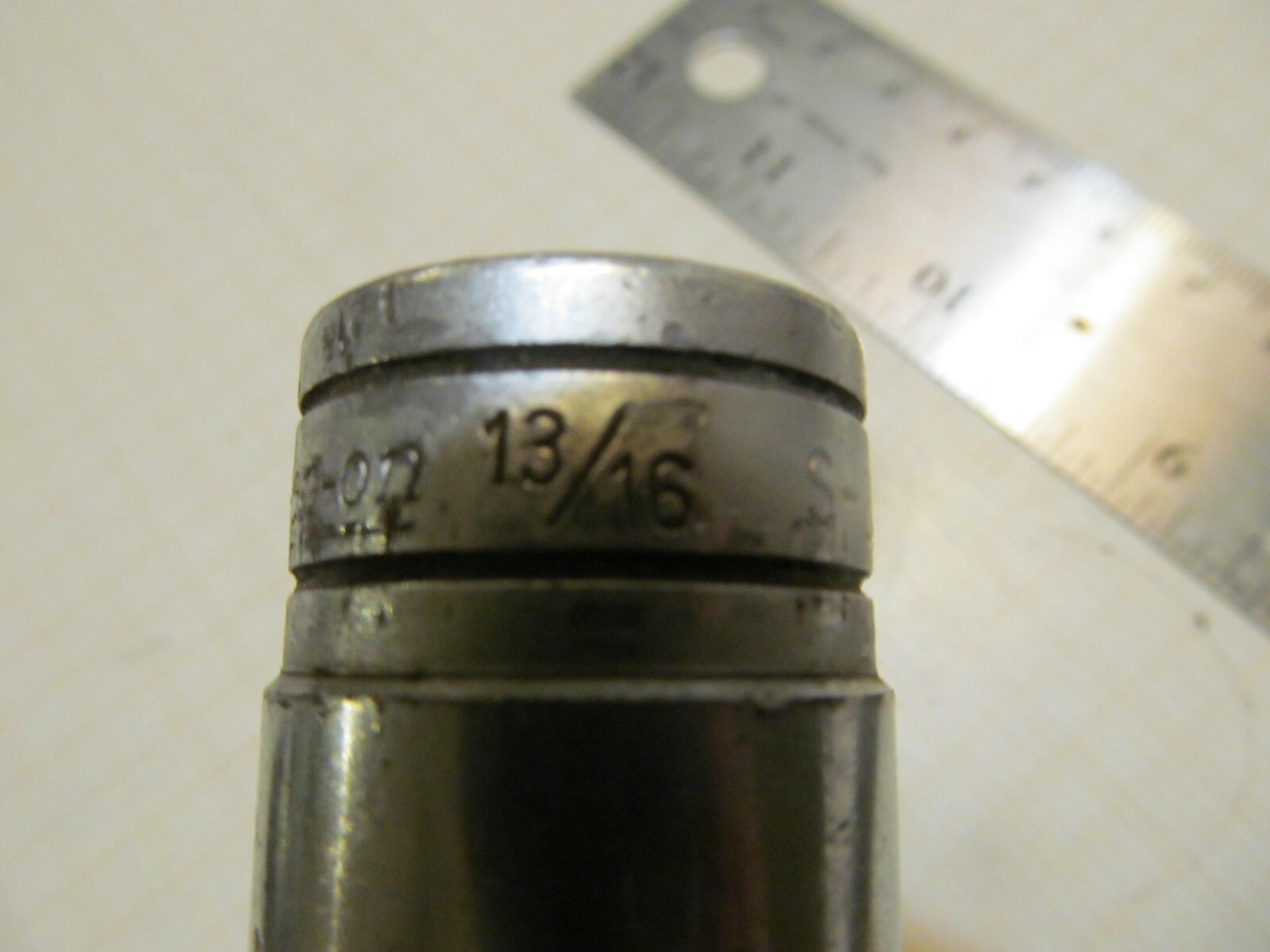 Snap-On S-261 13/16 Deep Socket 12 Point 1/2 ” Drive Used